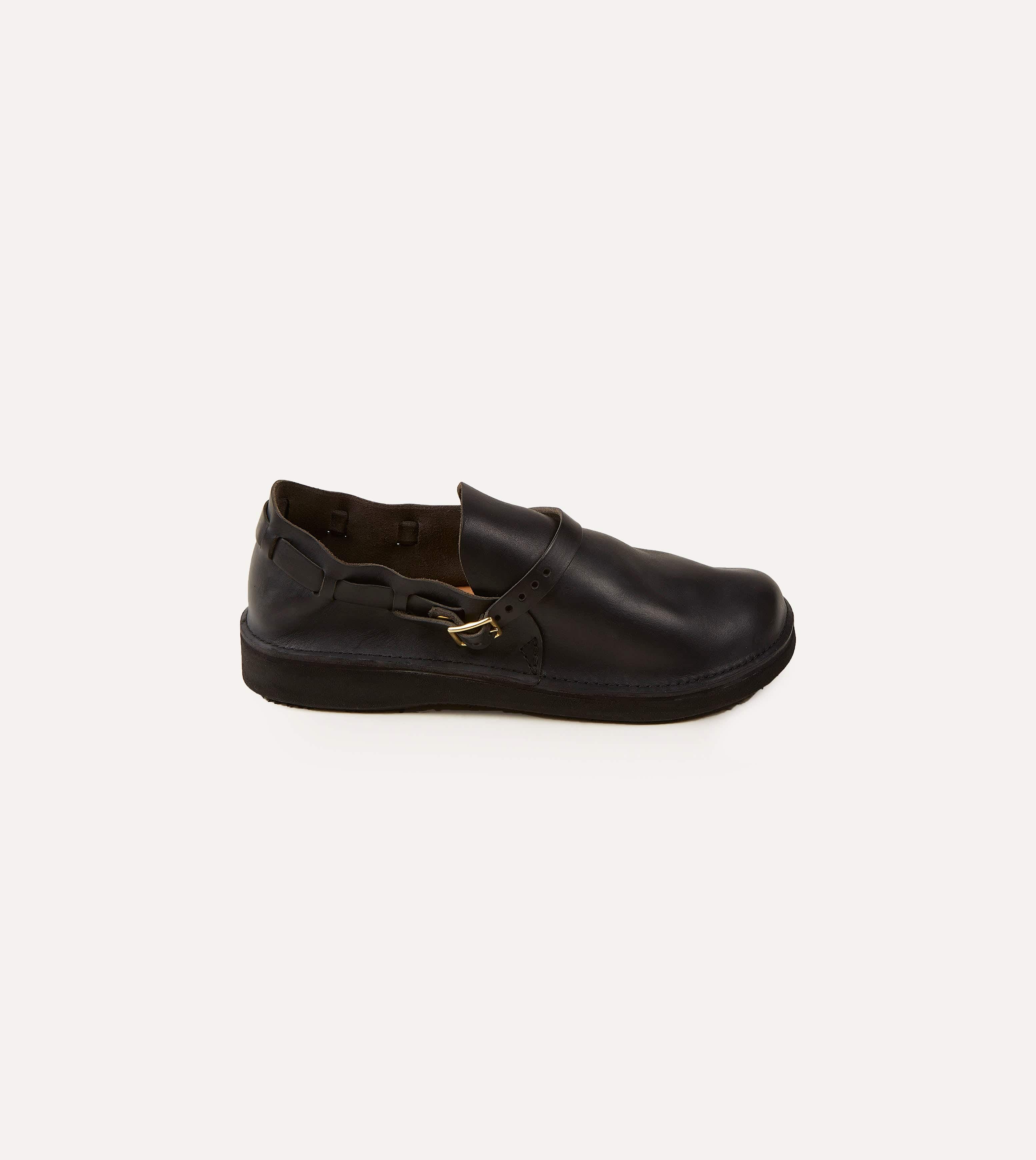 Aurora Shoe Co. Middle English Black Full Grain Leather Shoe - Image 6