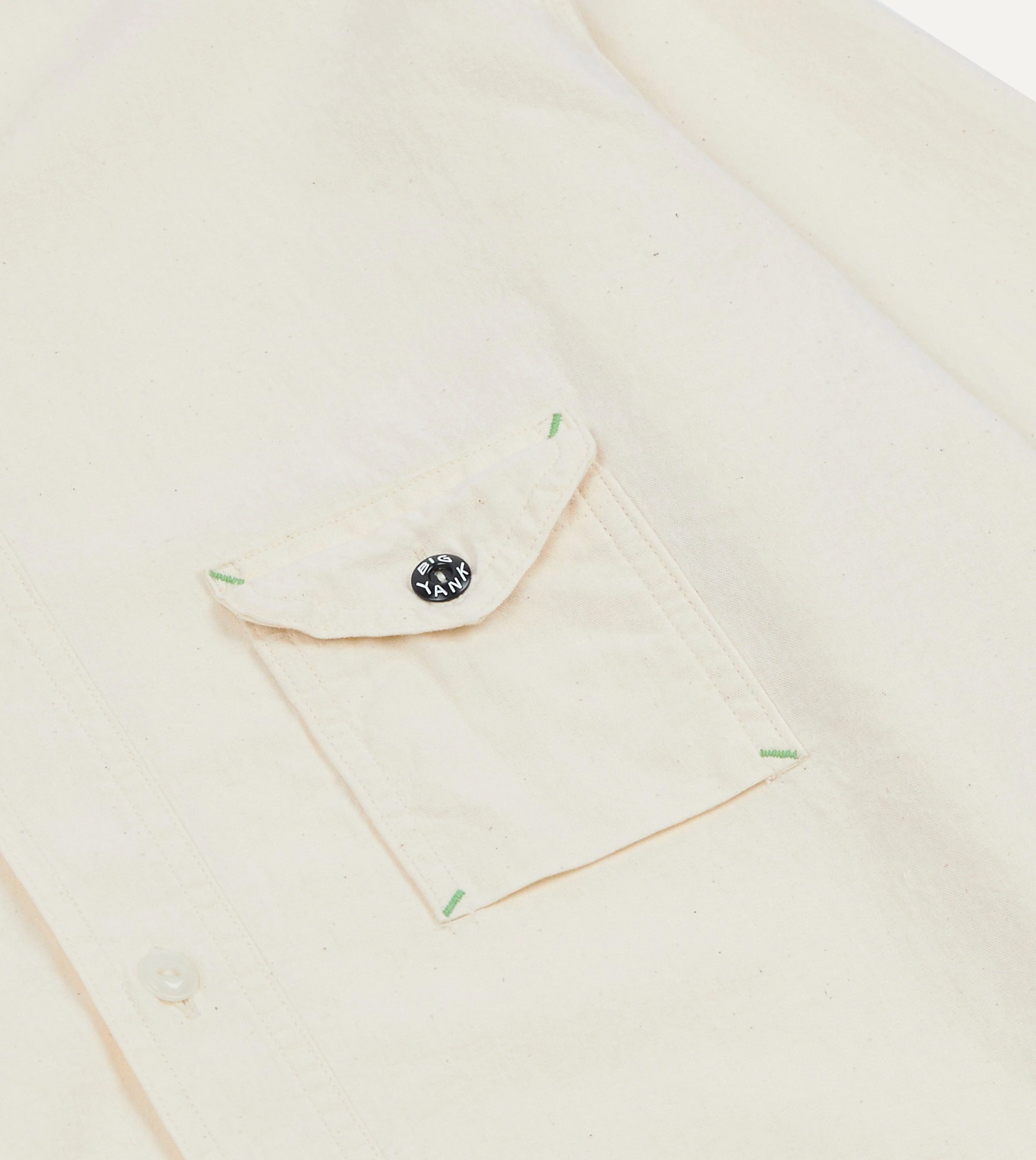 Big Yank '1935' Ecru Chambray Shirt - Image 4