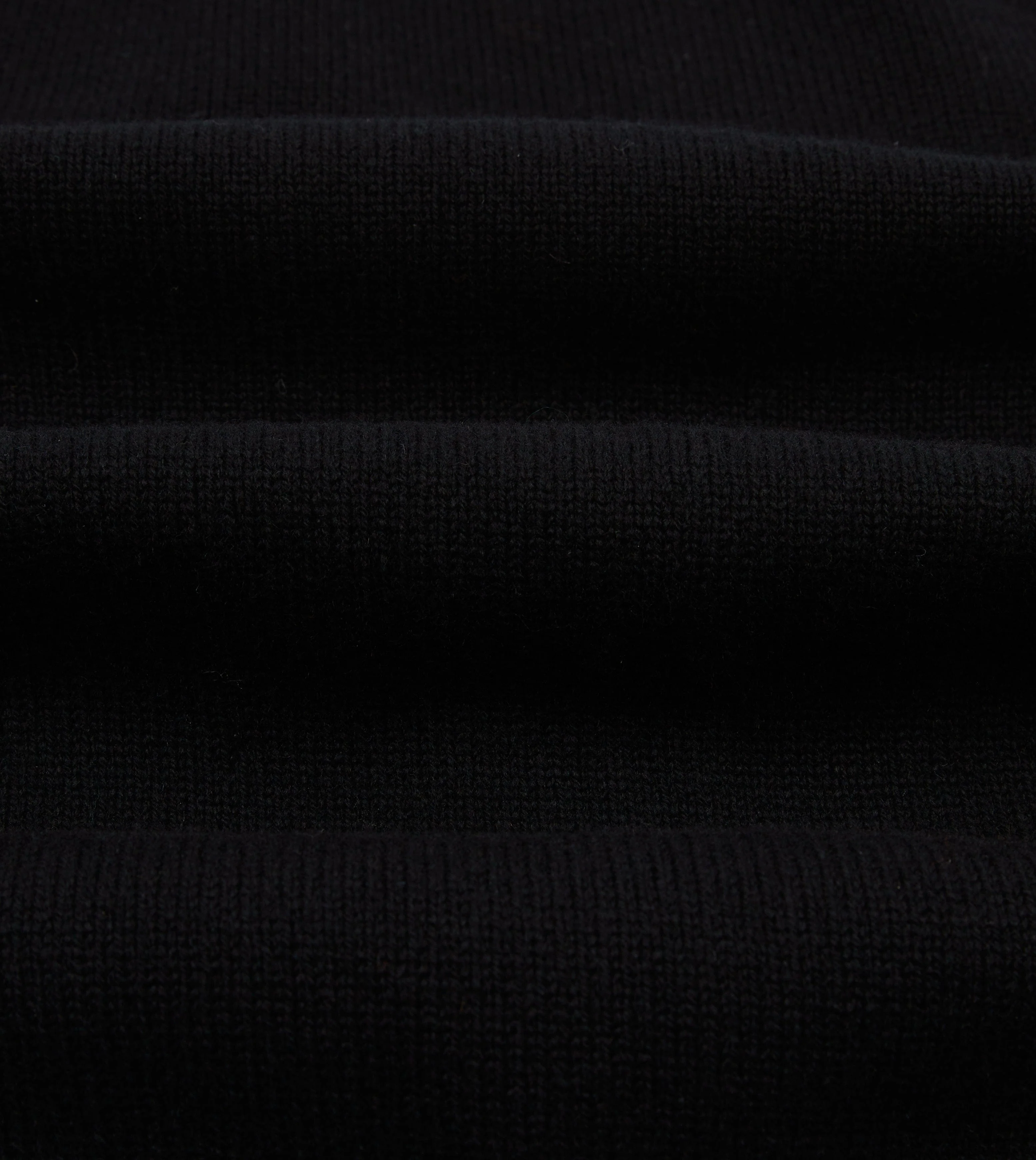Black Lambswool 6 Button Cardigan - Image 2