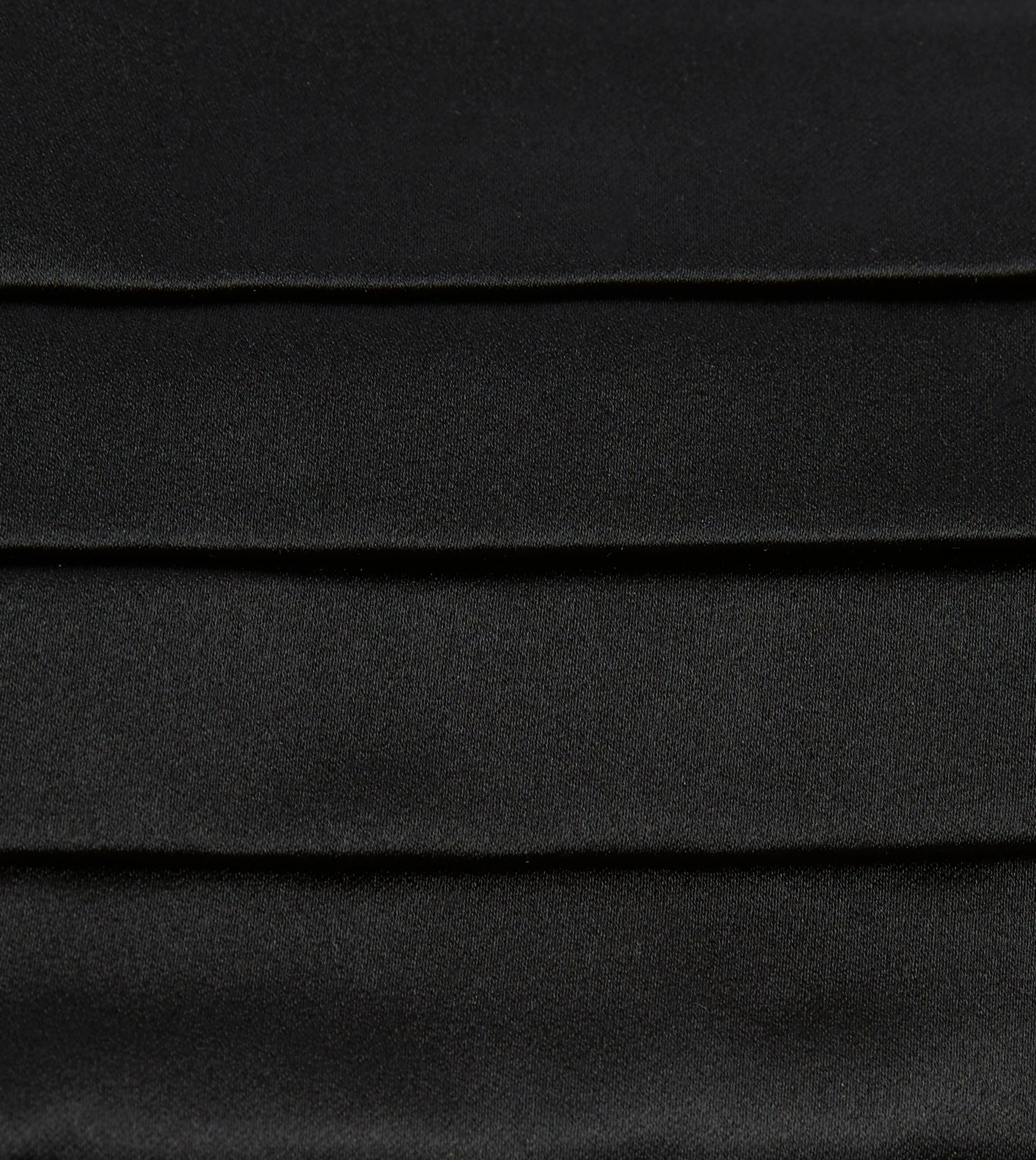 Black Silk Satin Cummerbund - Image 2