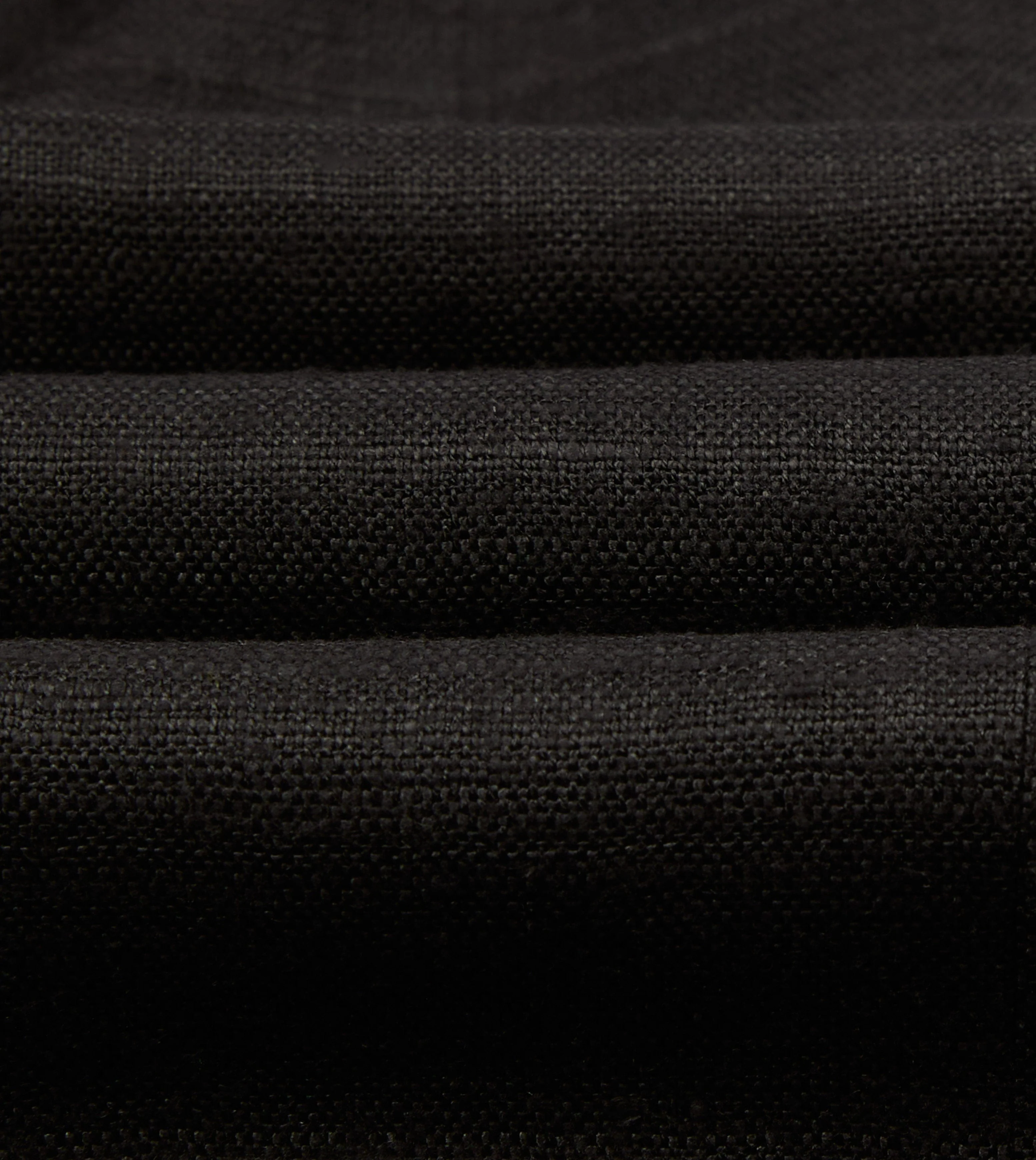 Black Tussah Silk Double-Breasted Evening Jacket - Image 2