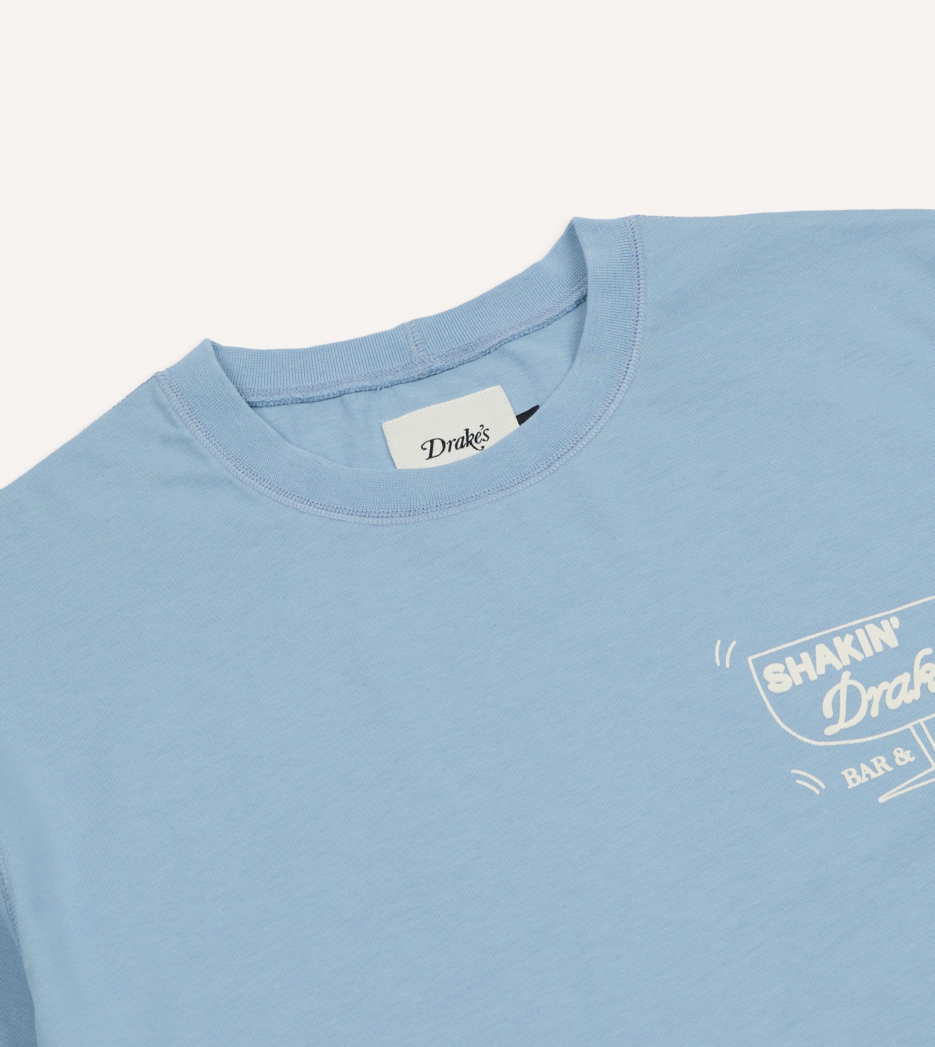 Blue 'Shuck' Print Short-Sleeve Hiking T-Shirt - Image 4