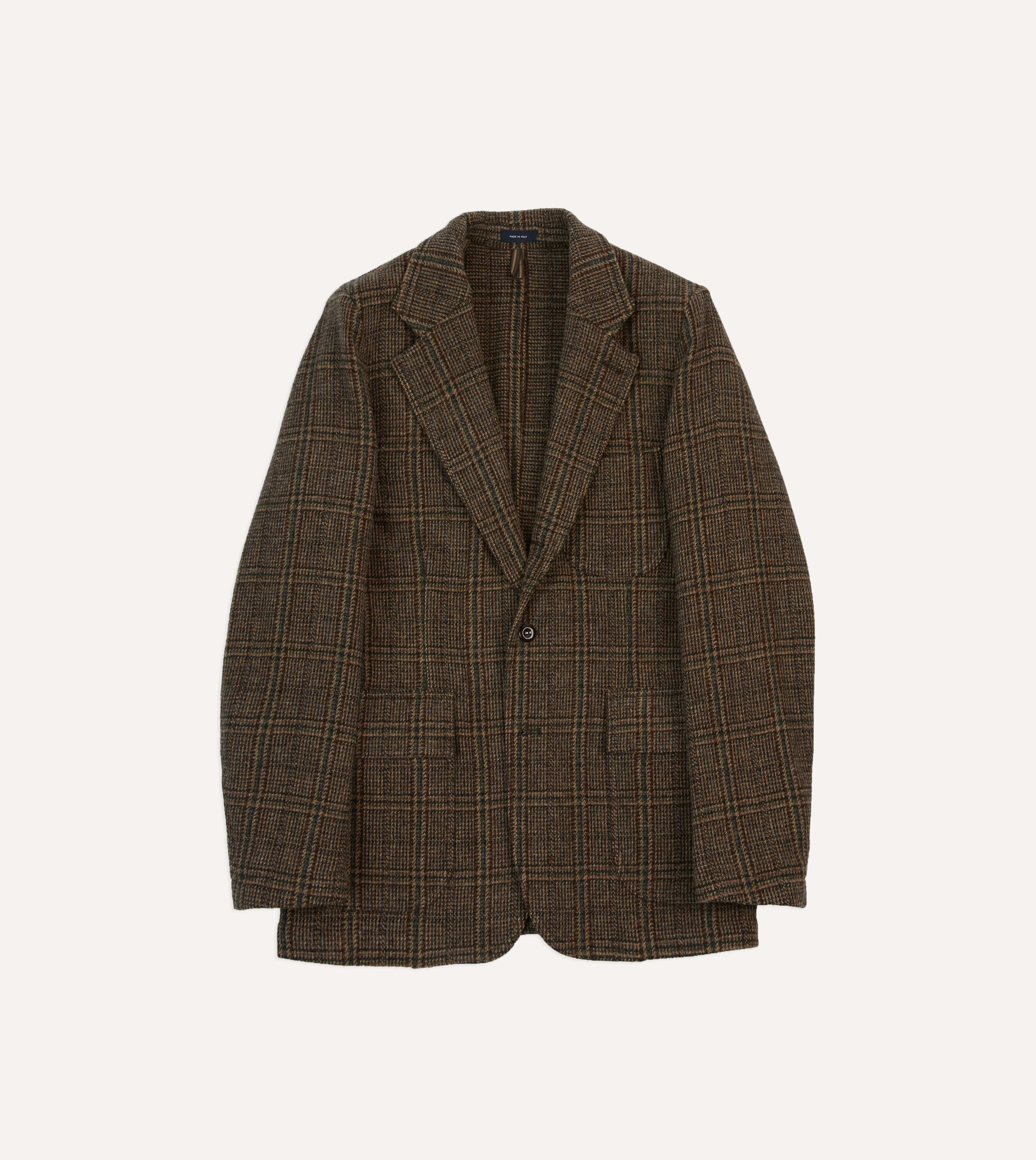Brown Check Tweed Games Blazer Mk. VII