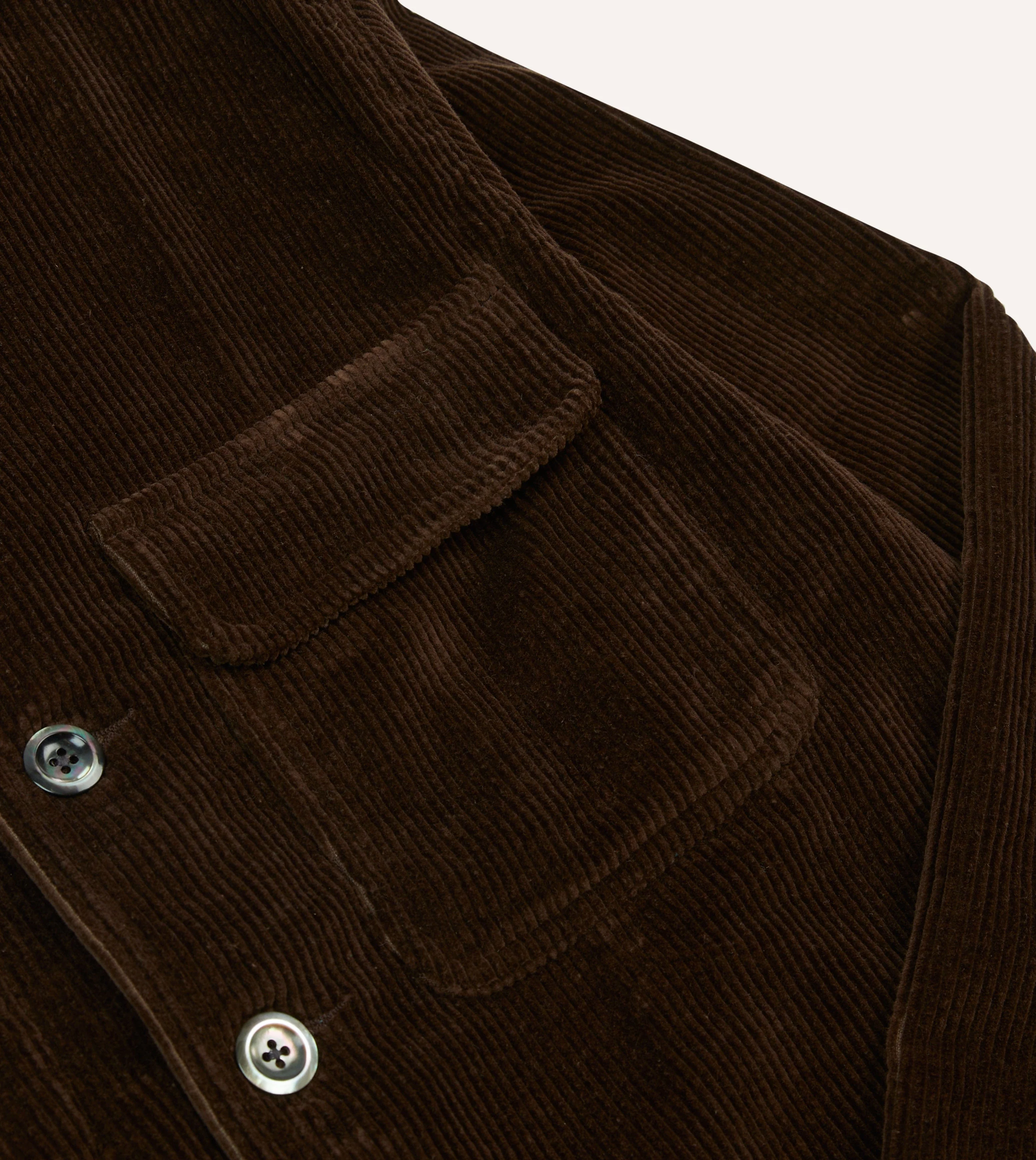Brown Corduroy Forestière Jacket - Image 4