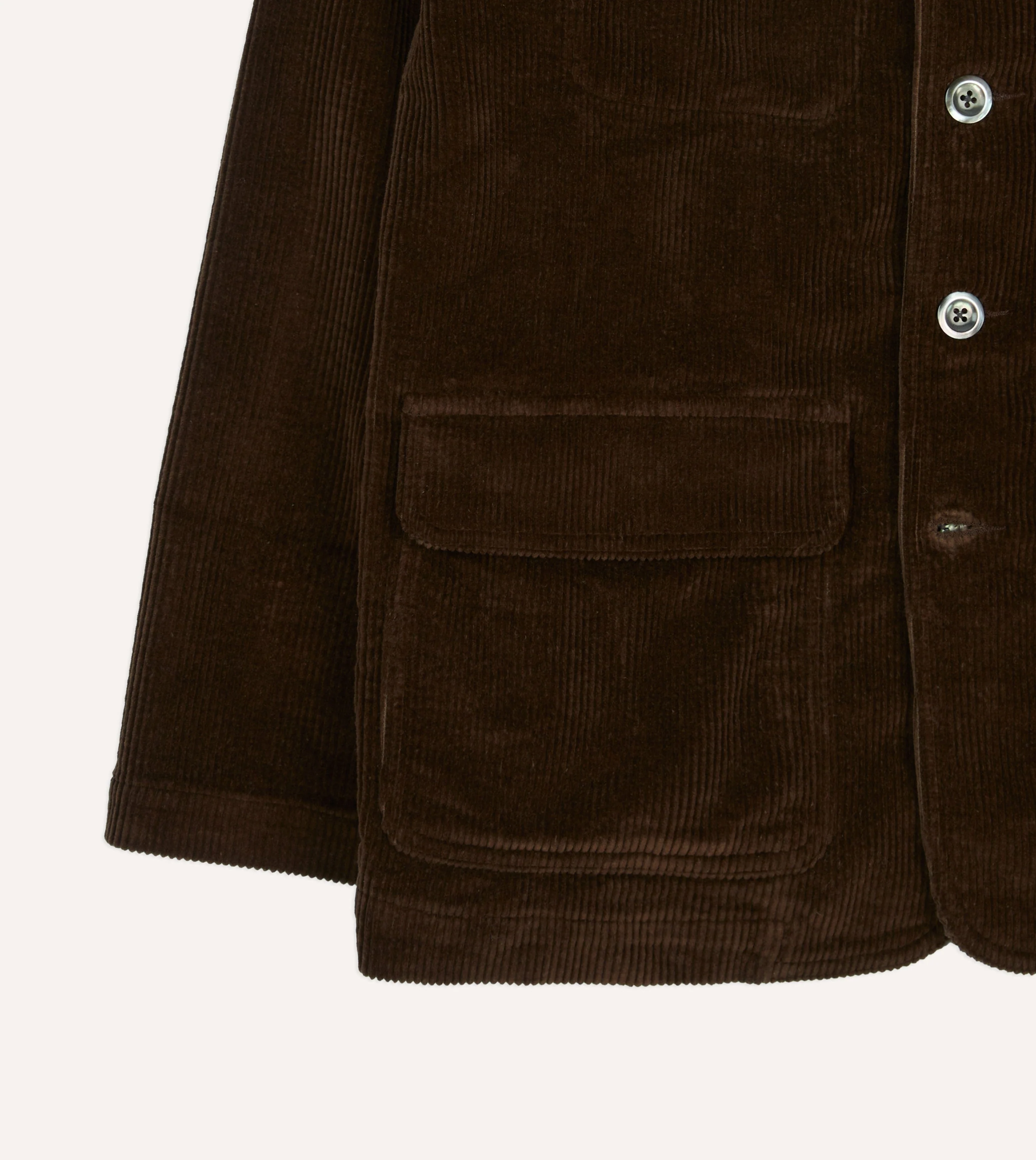 Brown Corduroy Forestière Jacket - Image 6