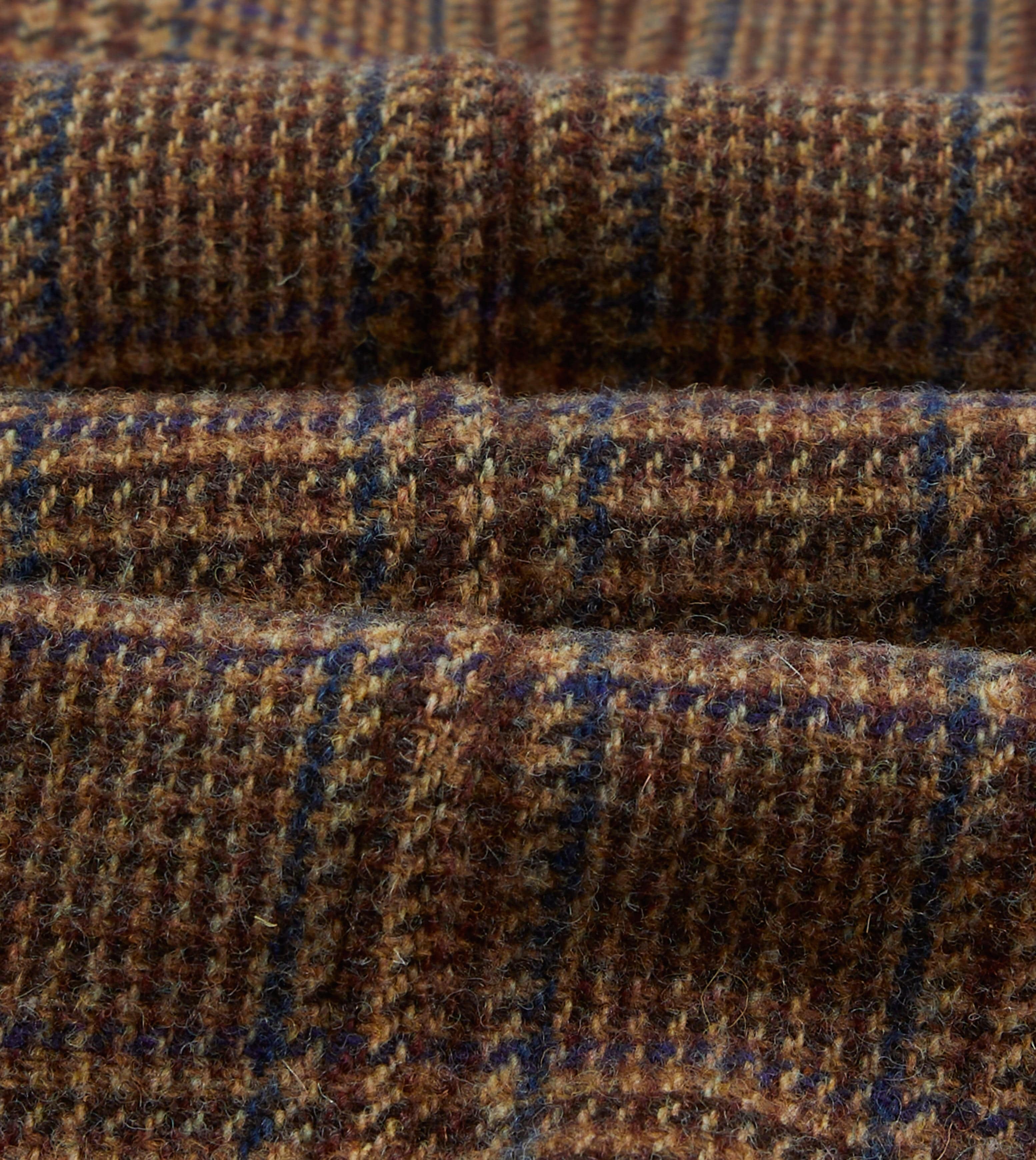 Brown Prince of Wales Check Tweed Games Blazer Mk. VII - Image 2