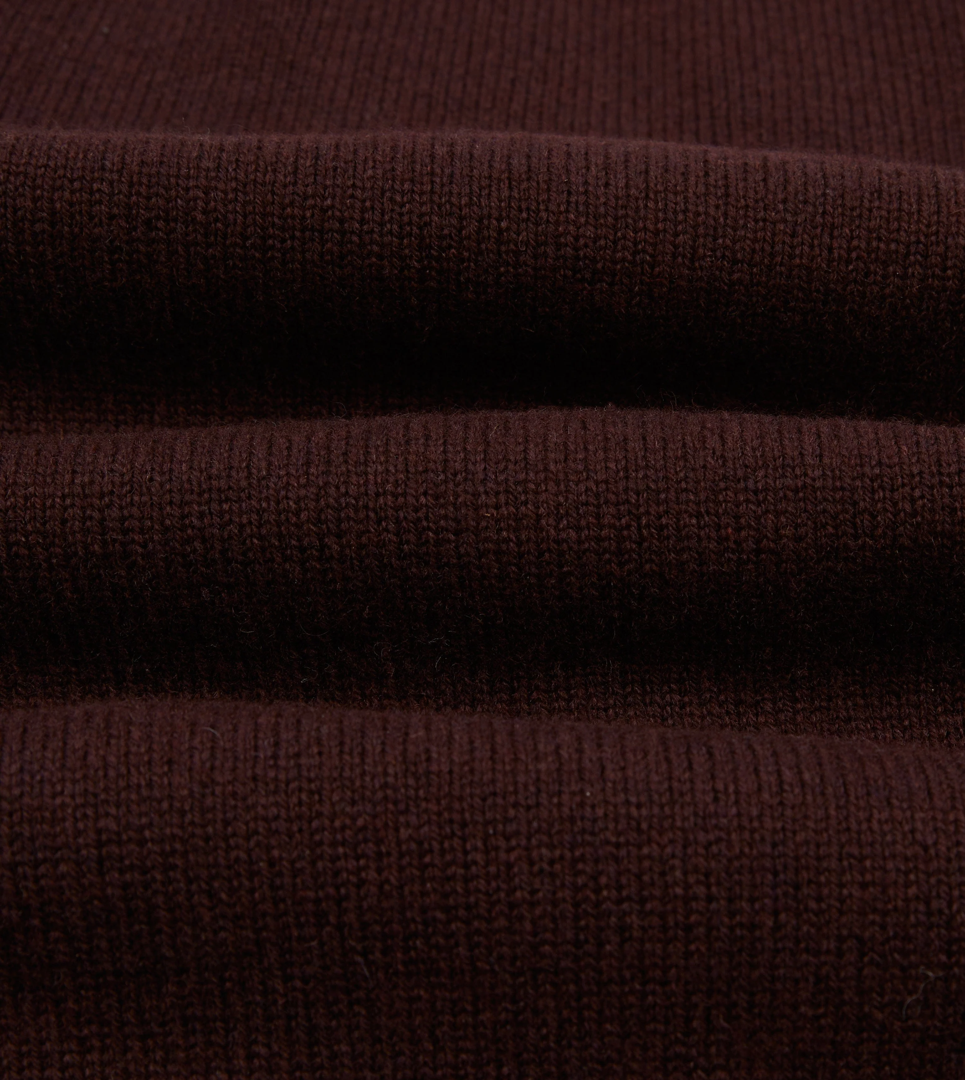 Dark Brown Lambswool 6 Button Cardigan - Image 2
