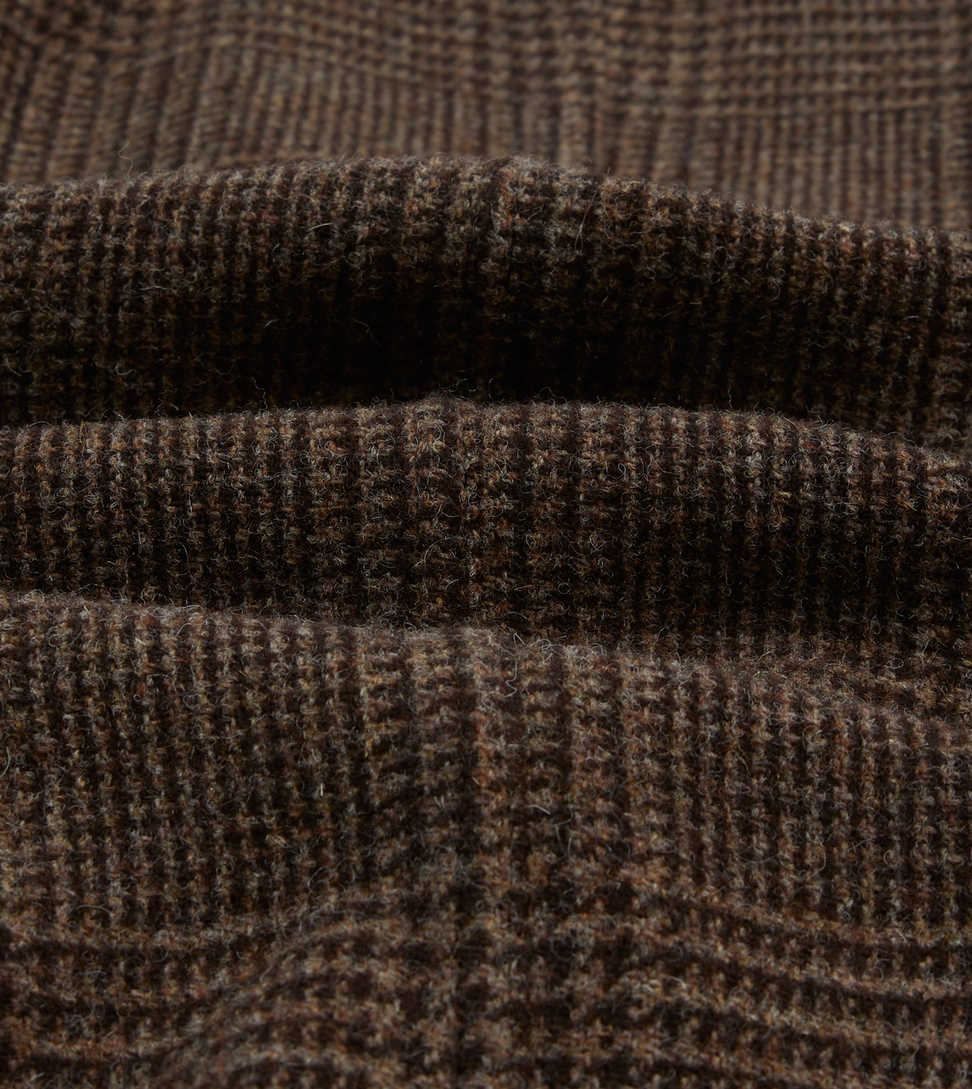 Dark Brown Prince of Wales Check Tweed Games Blazer Mk. VII - Image 2
