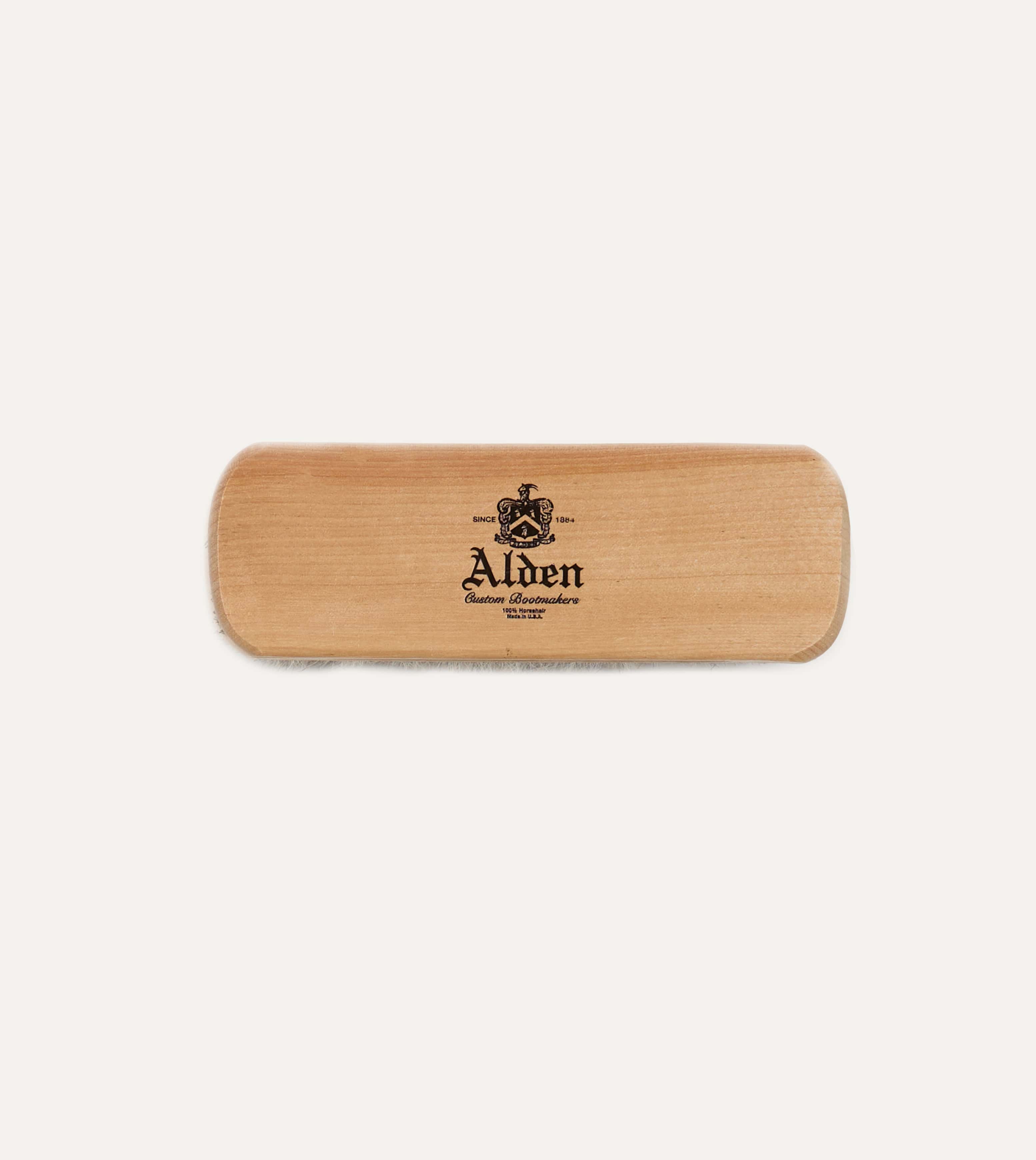 Alden Natural Pure Horsehair Polishing Brush - Image 2