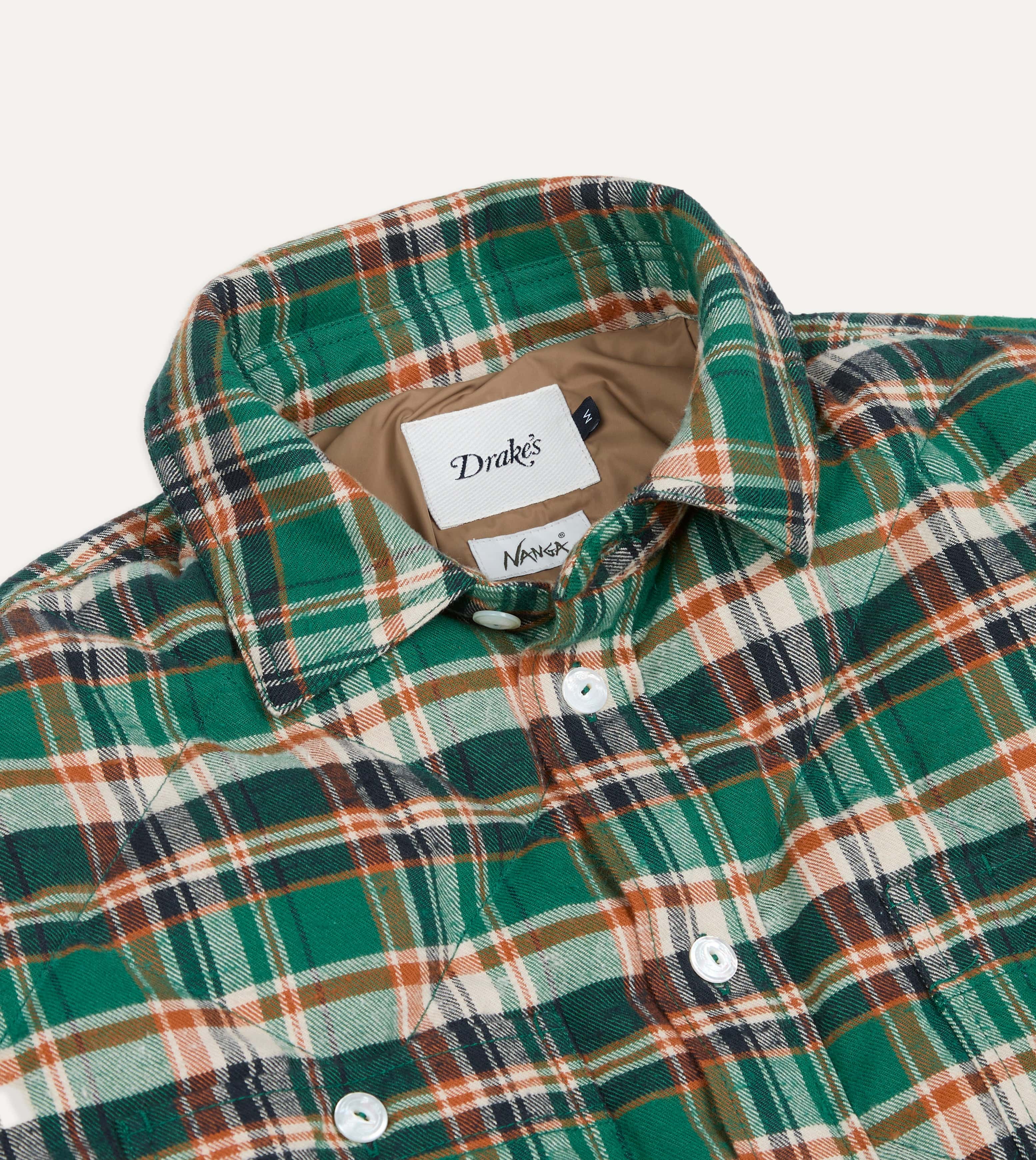 Drake's by Nanga Quilted Work Shirt - Image 3