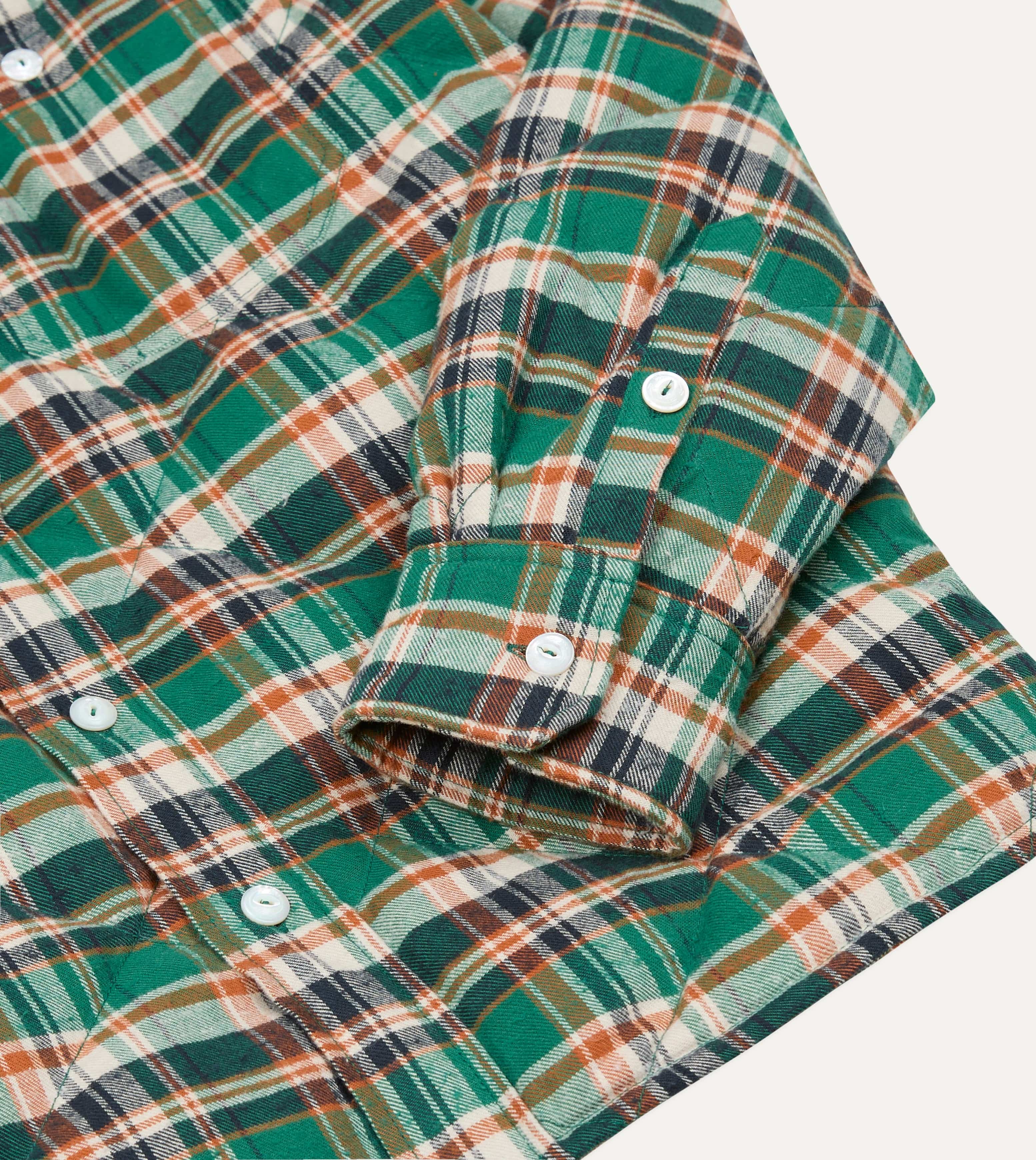 Drake's by Nanga Quilted Work Shirt - Image 5