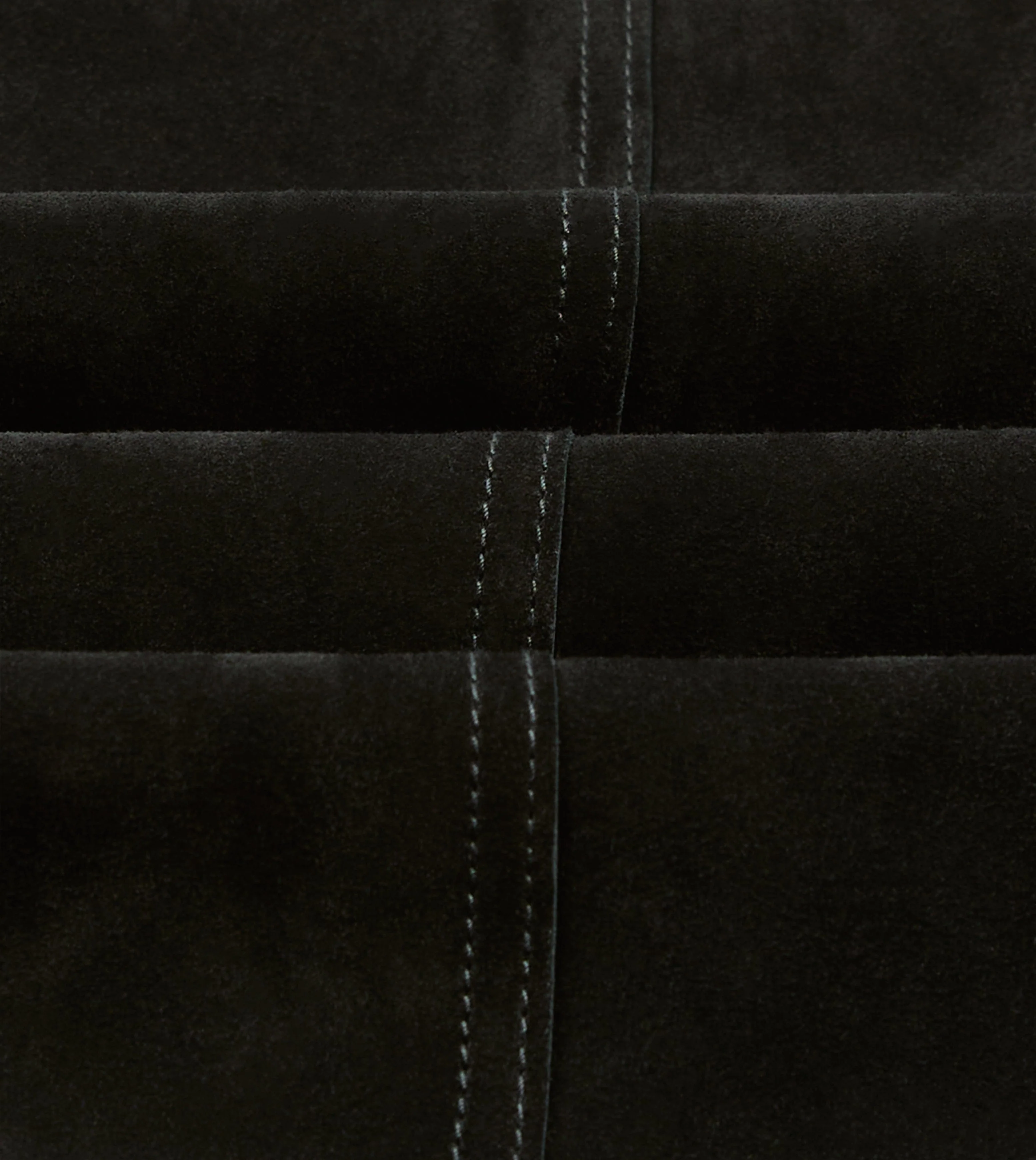 Drake's by A. Levine Black Heavyweight Suede Five-Pocket Chore Jacket - Image 2
