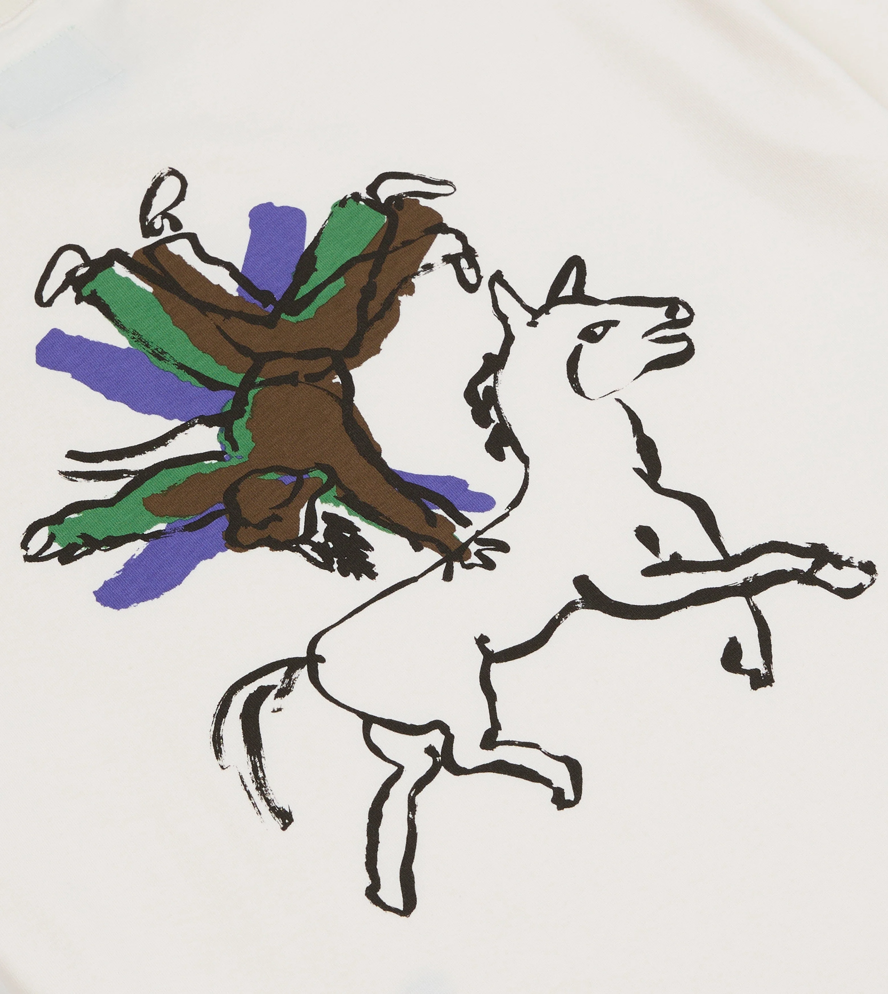 Drake's by A. Levine Vaulting Print Short-Sleeve Hiking T-Shirt - Image 6