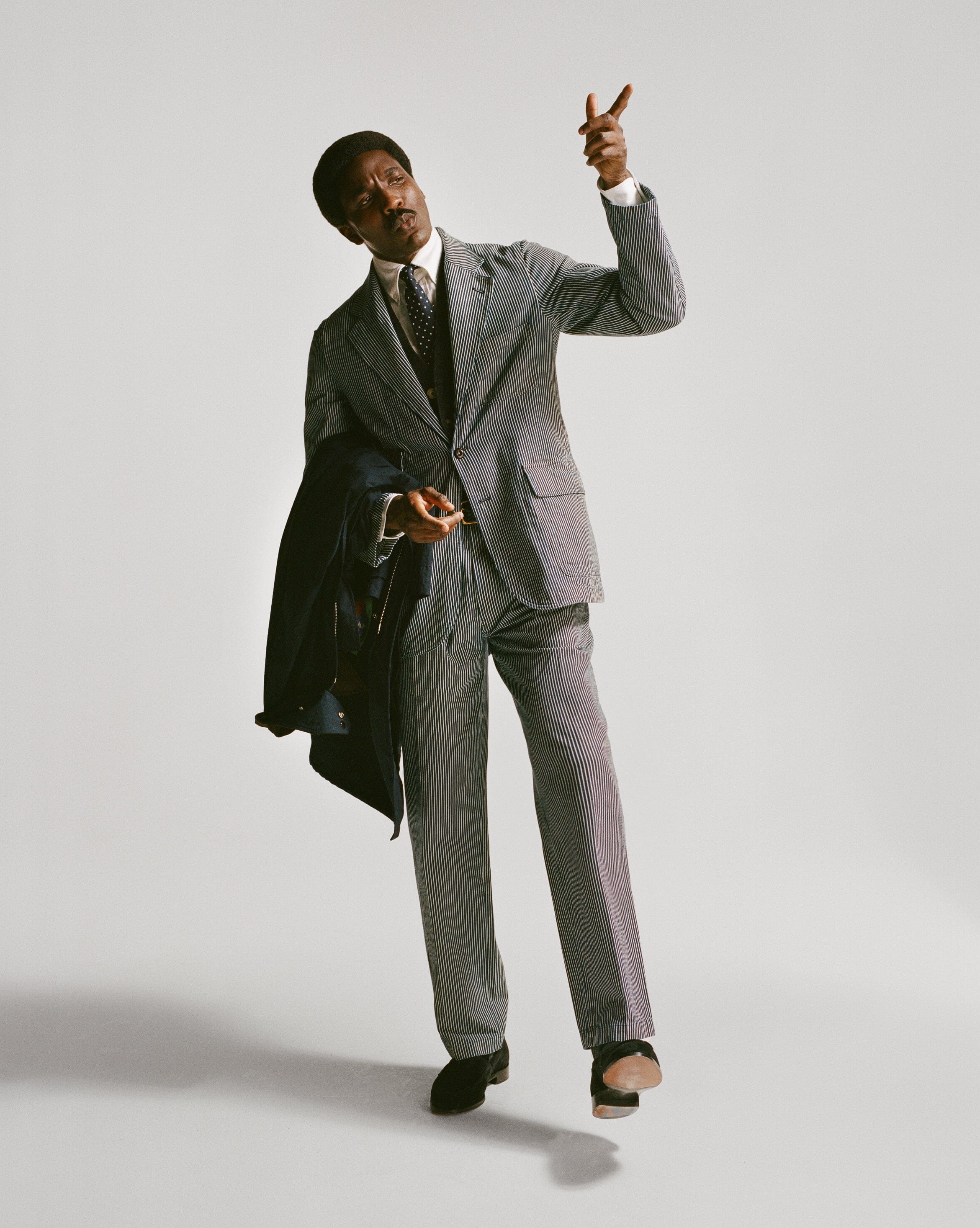 Indigo Hickory Stripe Games Blazer Mk. IV - Image 10