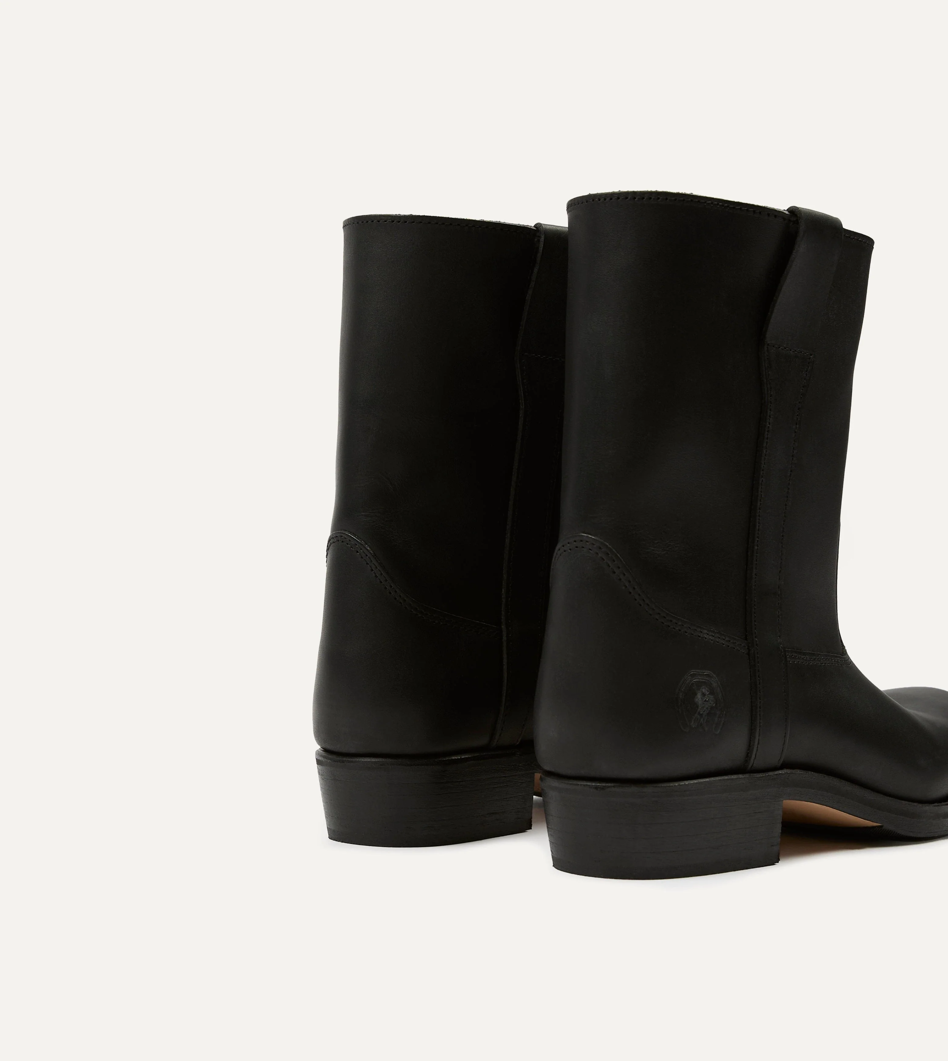 La Botte Gardiane Demi Camarguaise Black Leather Boots - Image 5