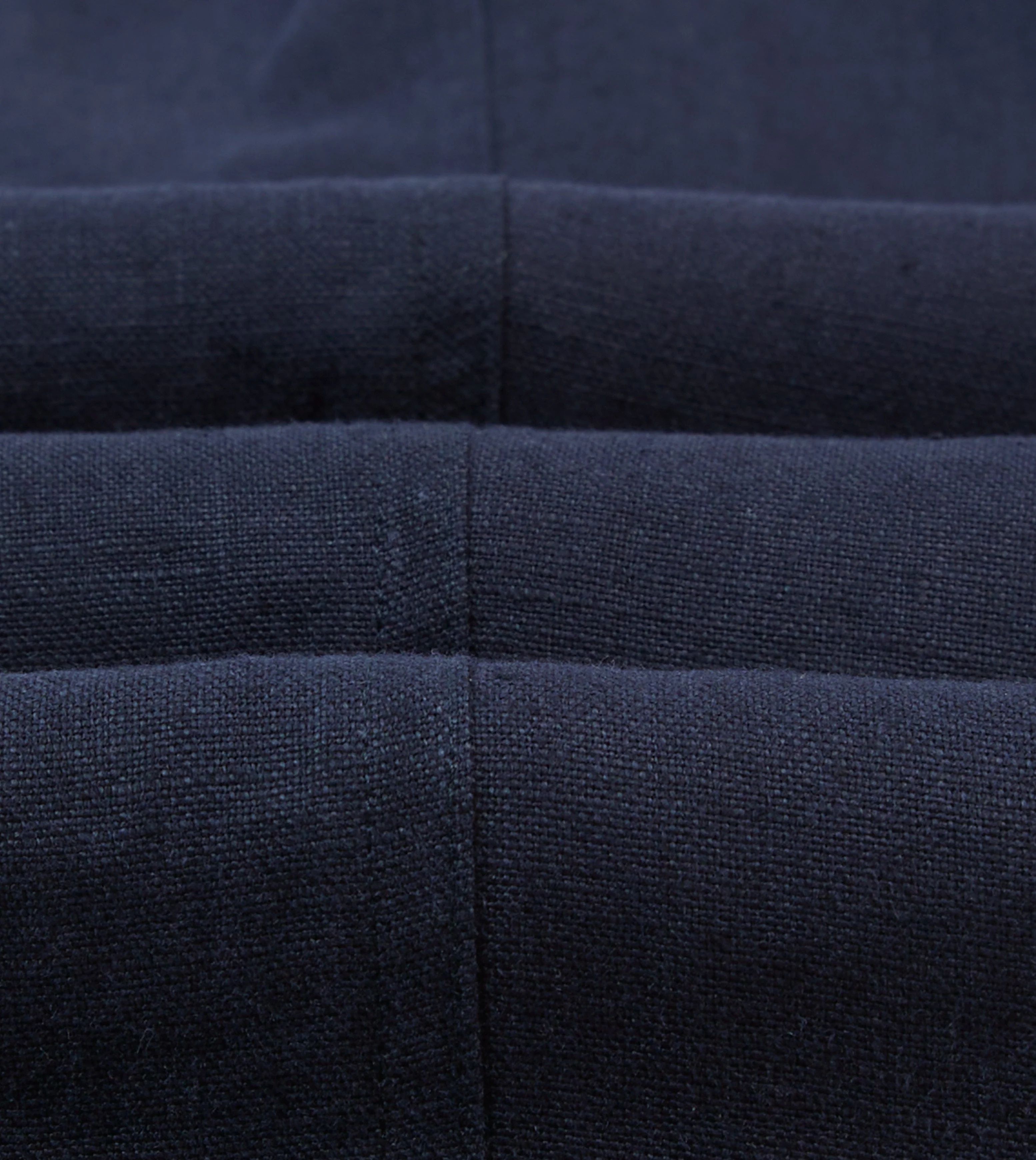 Navy Antique Linen Games Trousers - Image 2