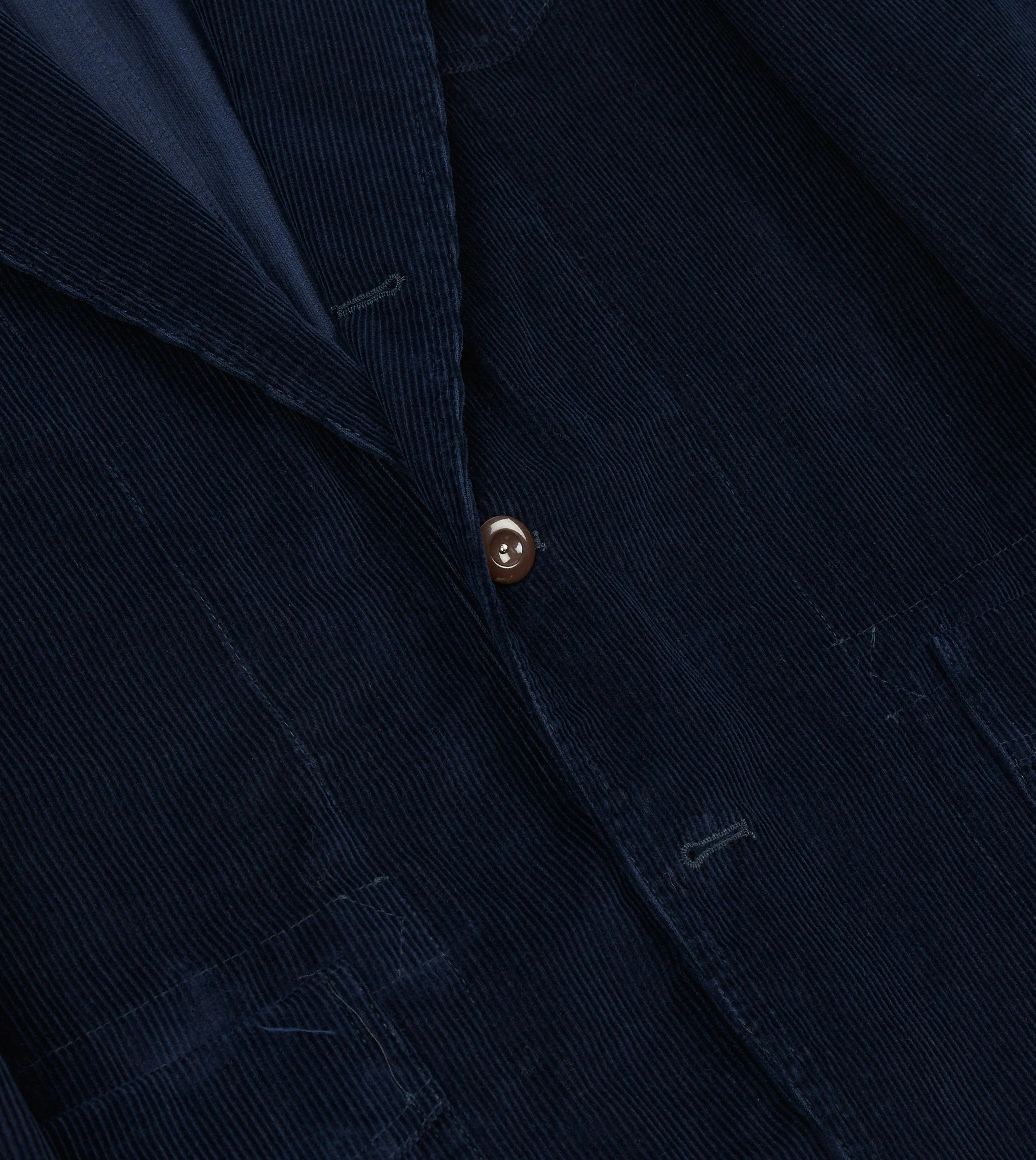 Navy Cotton Corduroy Field Games Blazer - Image 6