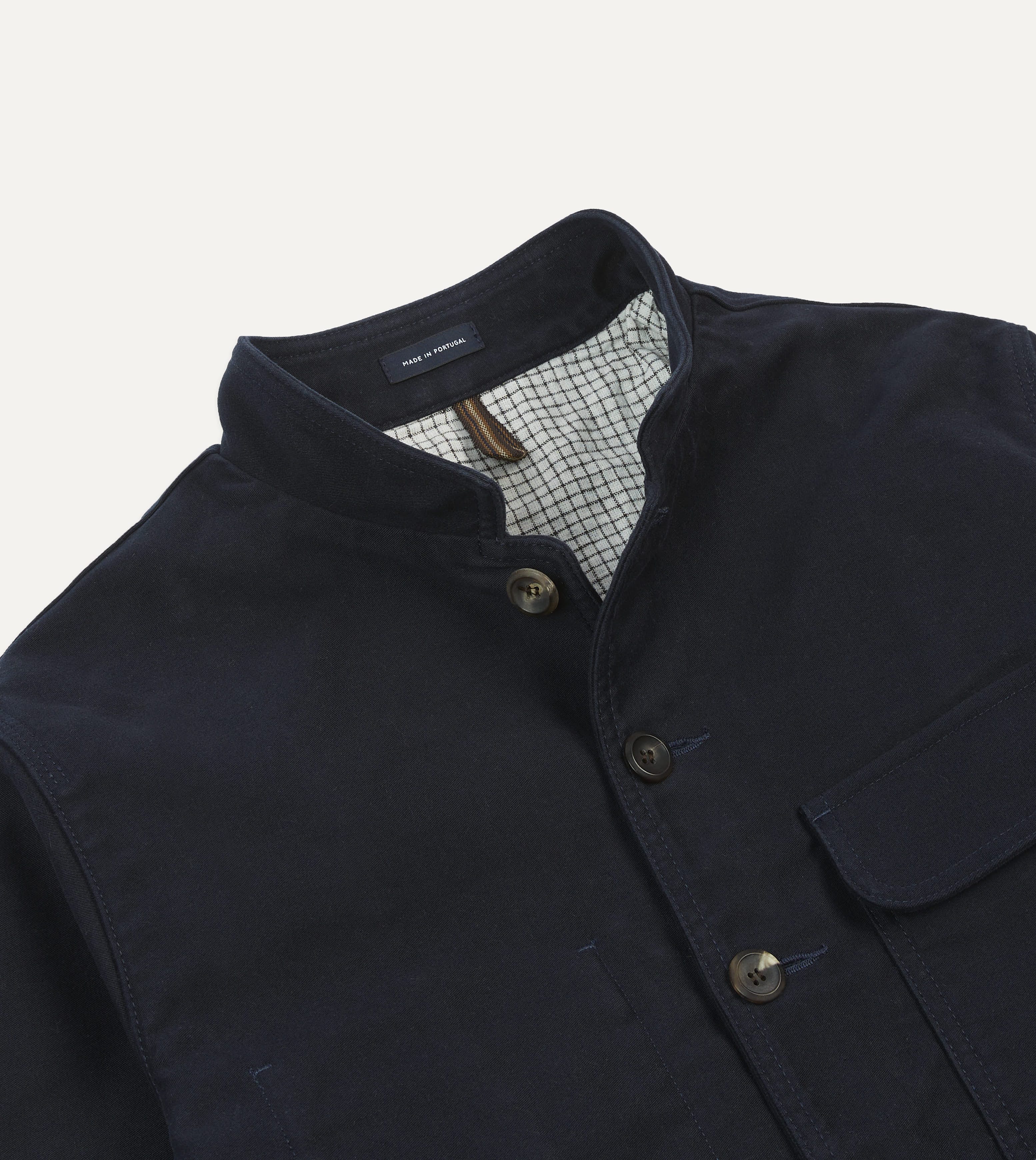 Navy Moleskin Forestière Jacket - Image 3