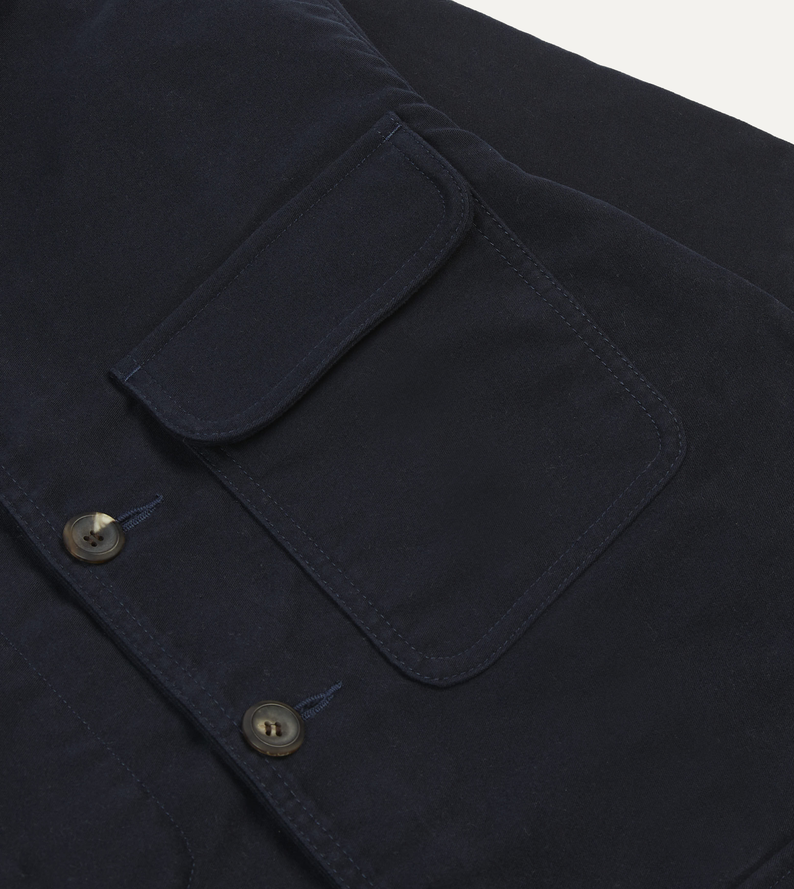 Navy Moleskin Forestière Jacket - Image 4