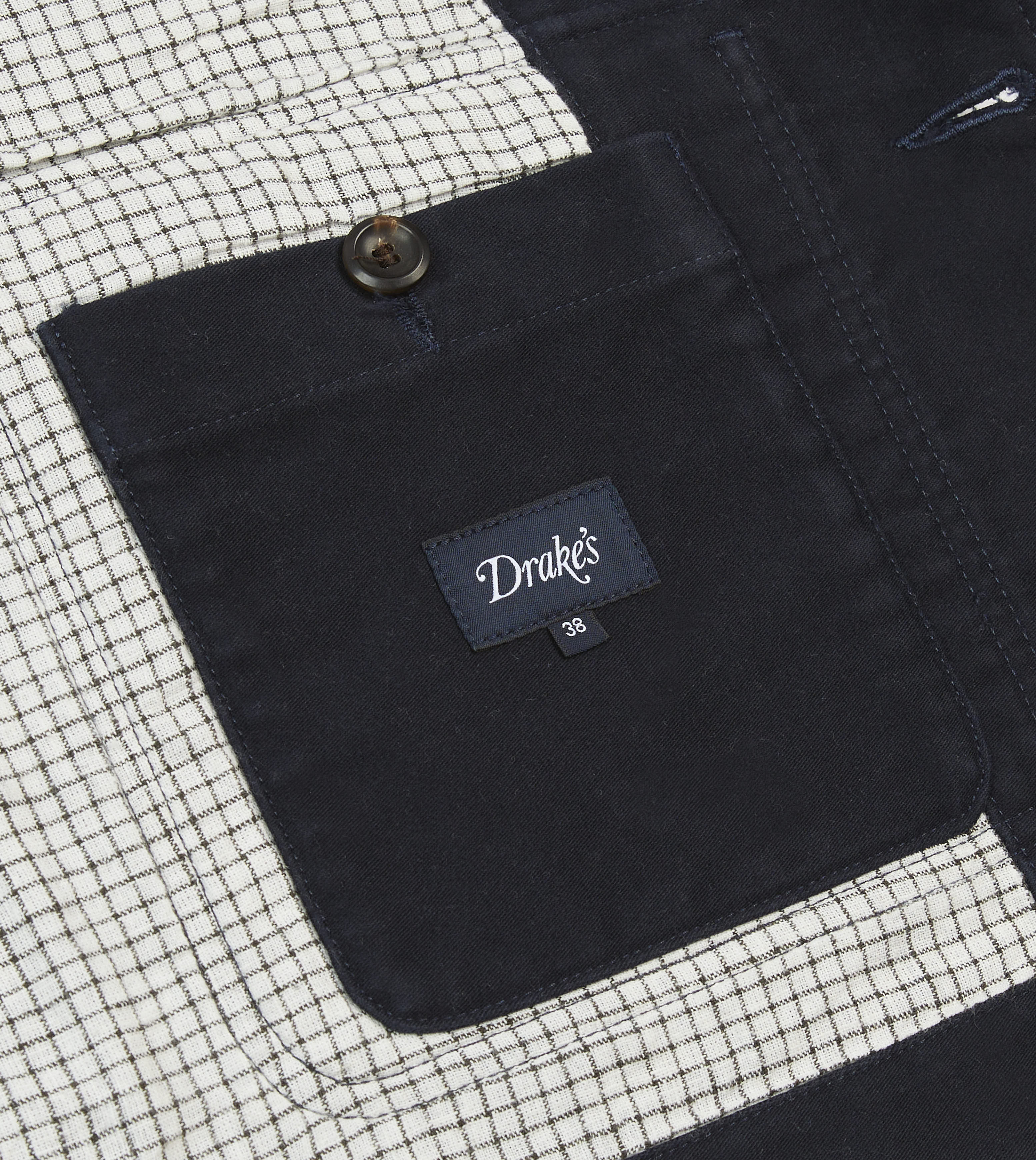 Navy Moleskin Forestière Jacket - Image 7