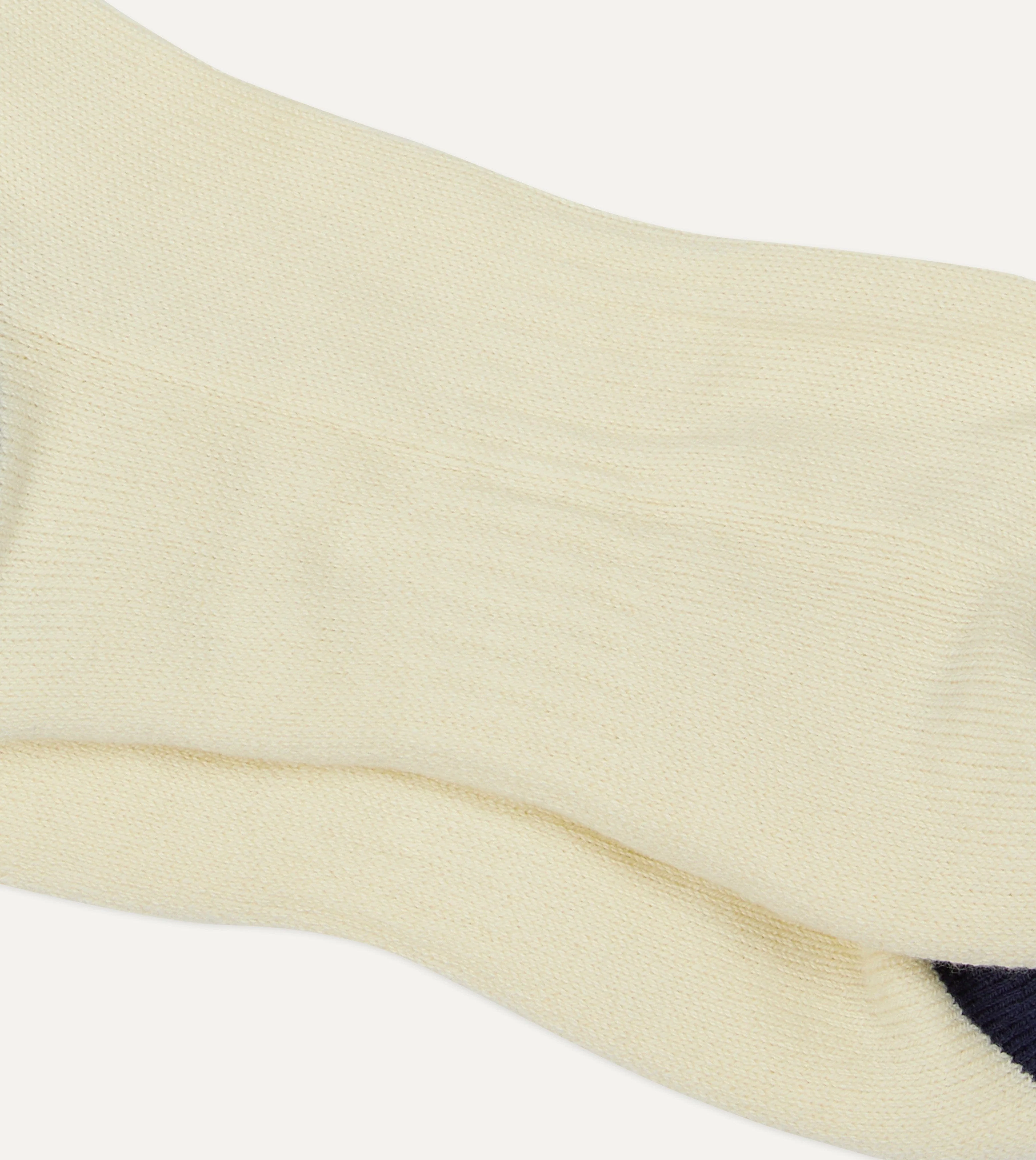 Navy, Red and Yellow Striped Sport Socks - Image 2