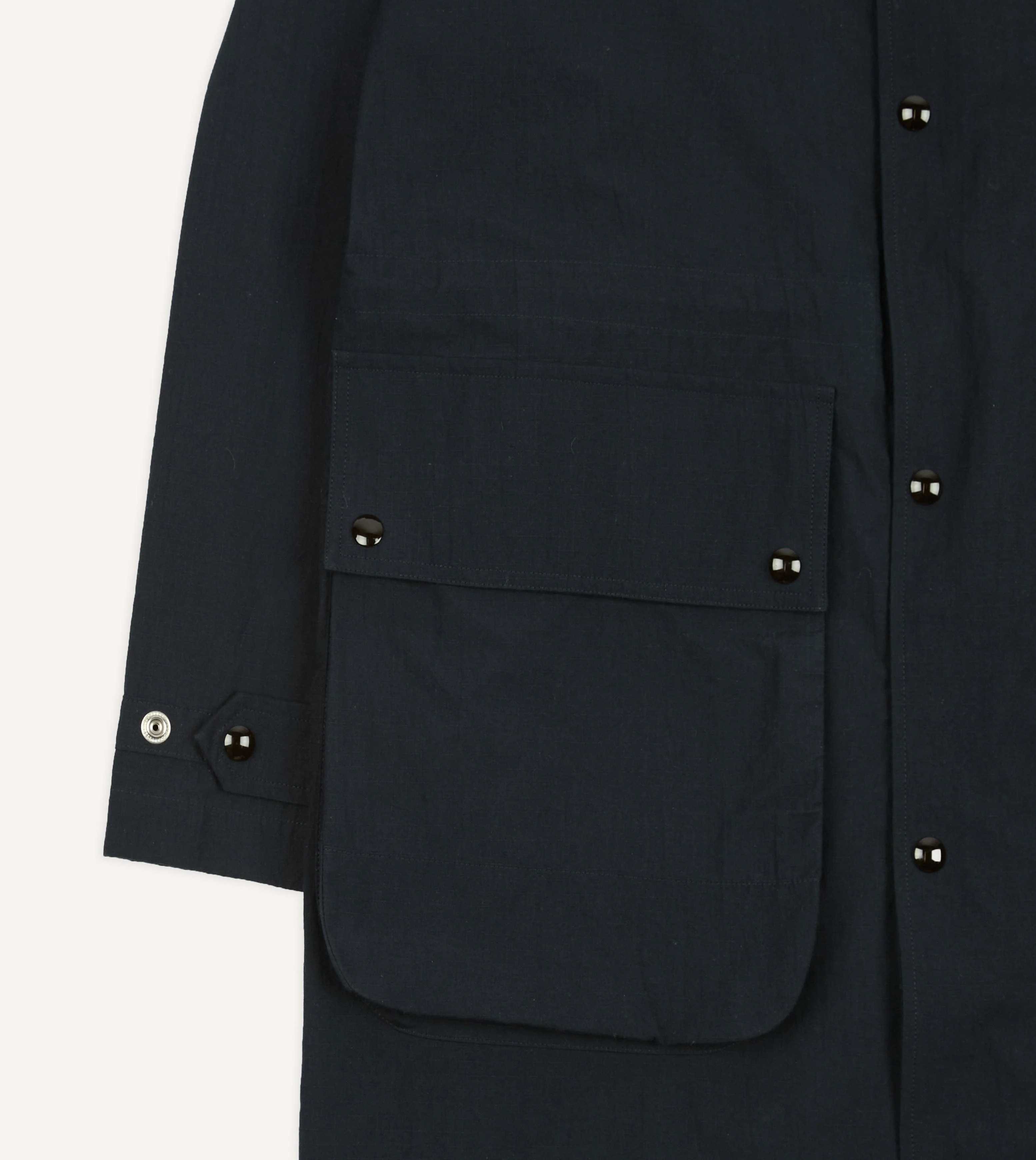 Navy Ripstop Cotton D-77 Parka - Image 10