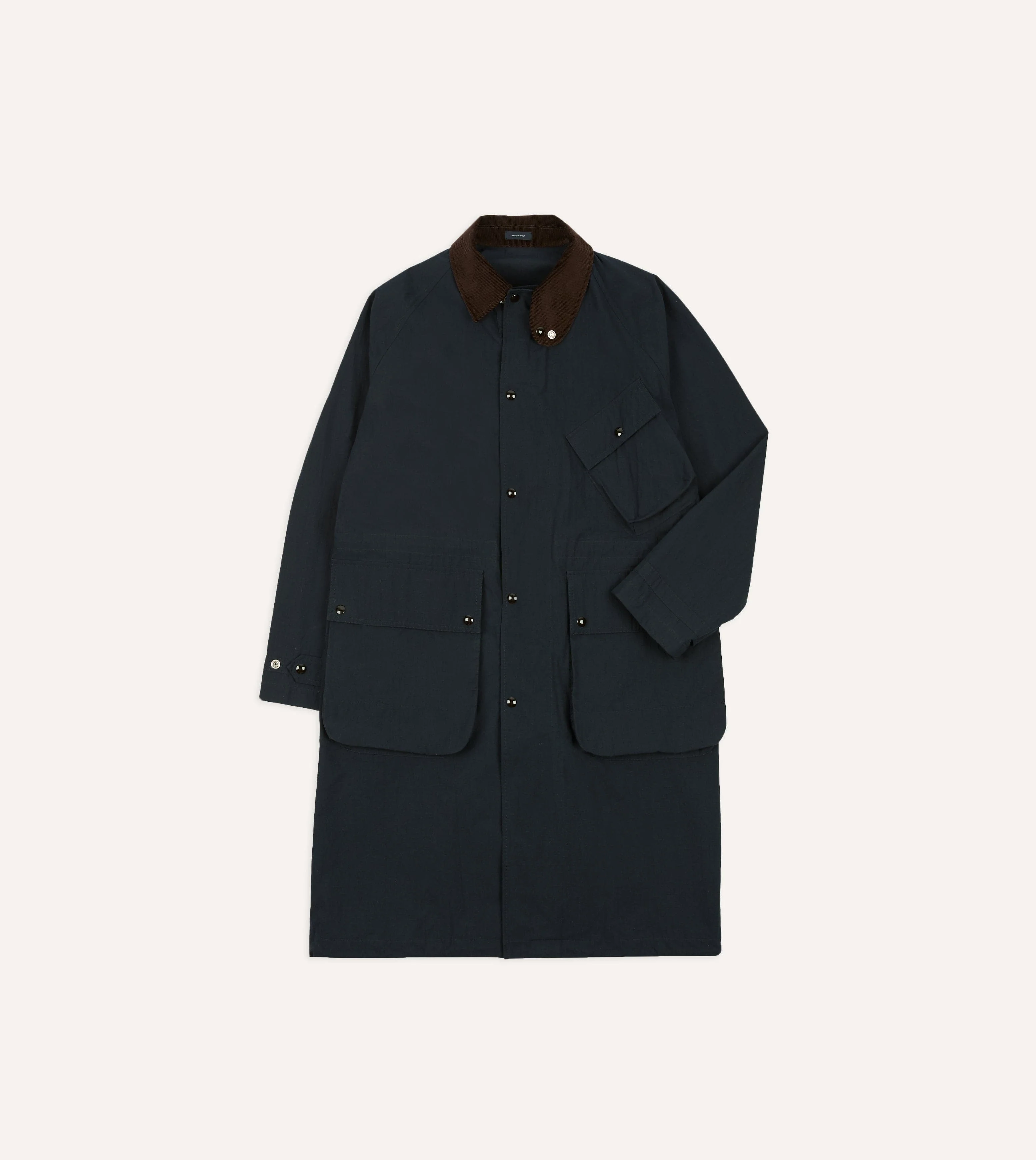Navy Ripstop Cotton D-77 Parka - Image 3