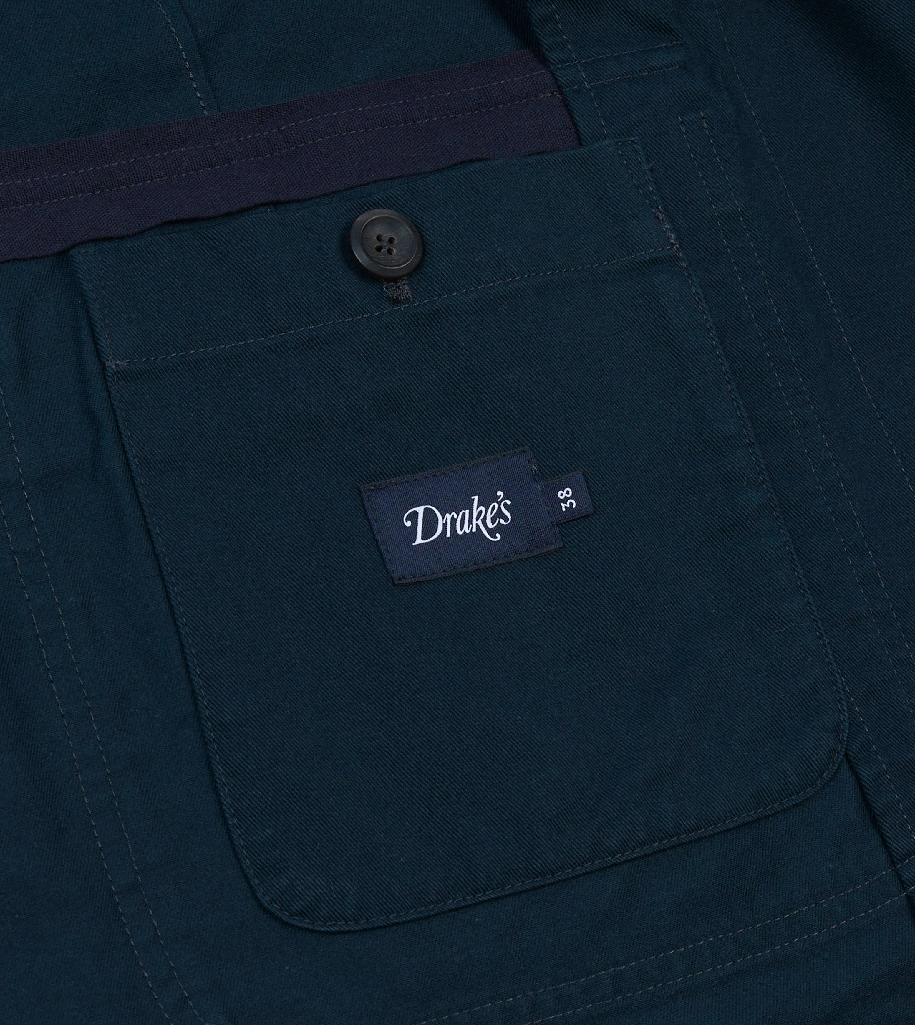 Navy Vintage Wash Cotton Games Blazer Mk. I - Image 7