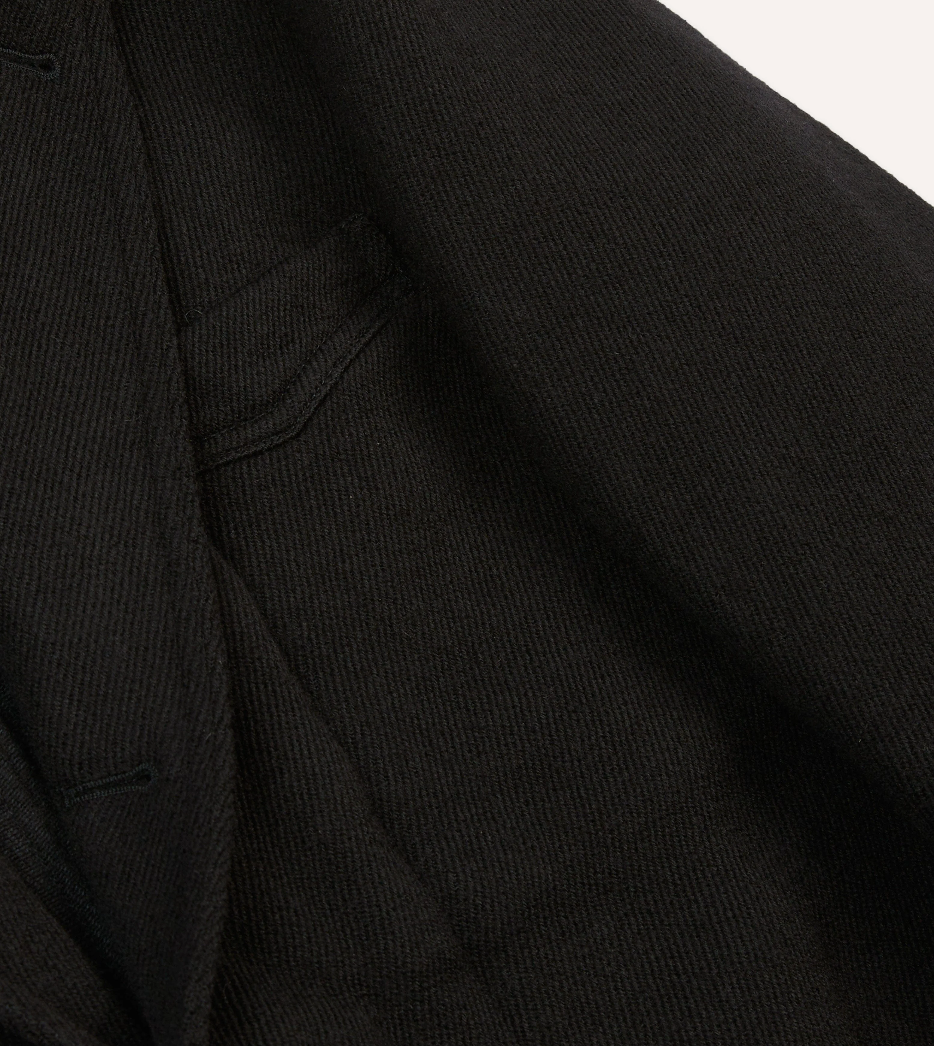 Navy Wool-Cotton Twill Field Games Blazer - Image 5