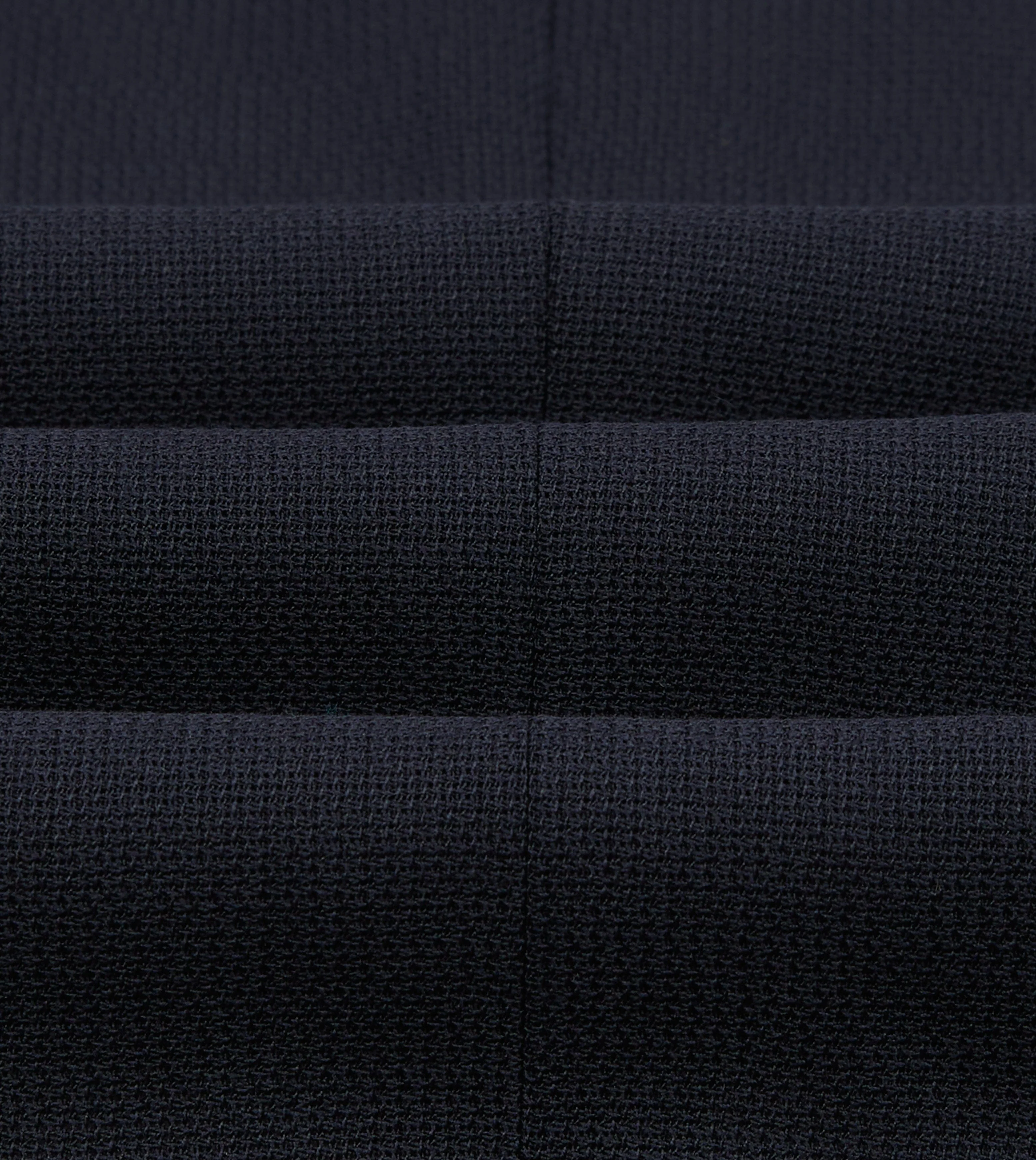 Navy Wool Open Weave Travel Blazer - Image 2