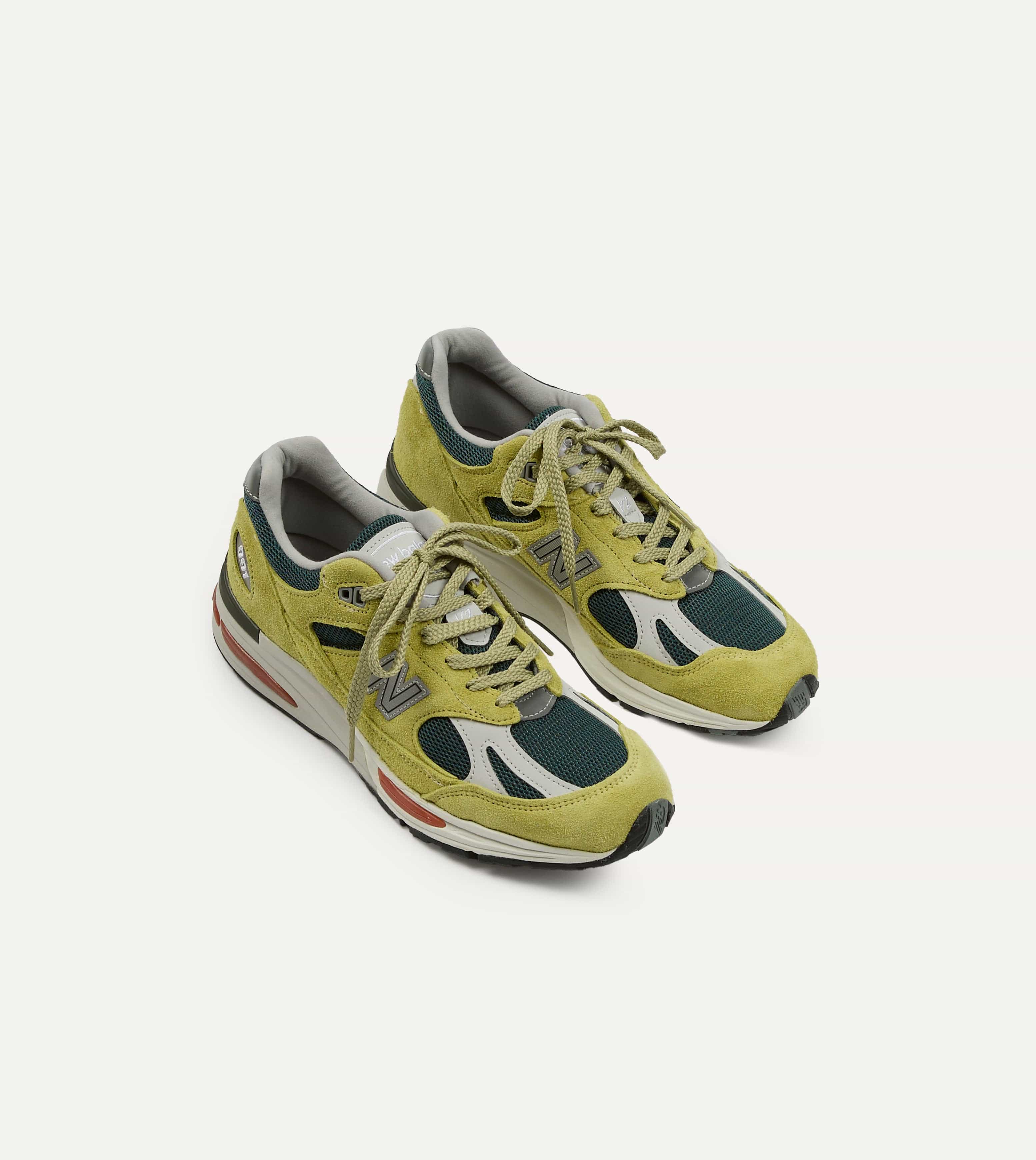 New Balance 'Grape Sorbet' Beechnut Made in UK 991v2 Trainers