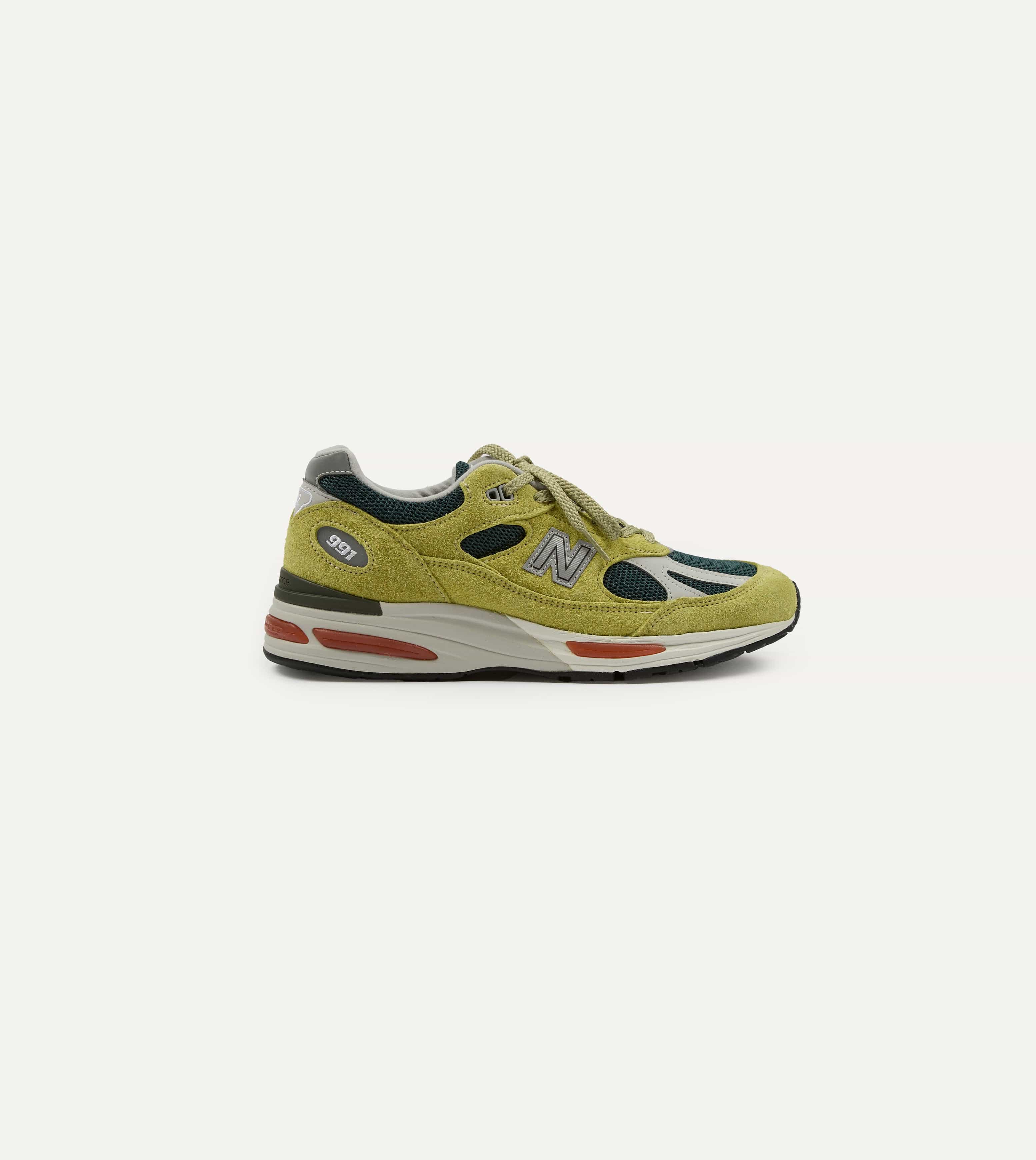 New Balance 'Grape Sorbet' Beechnut Made in UK 991v2 Trainers - Image 7