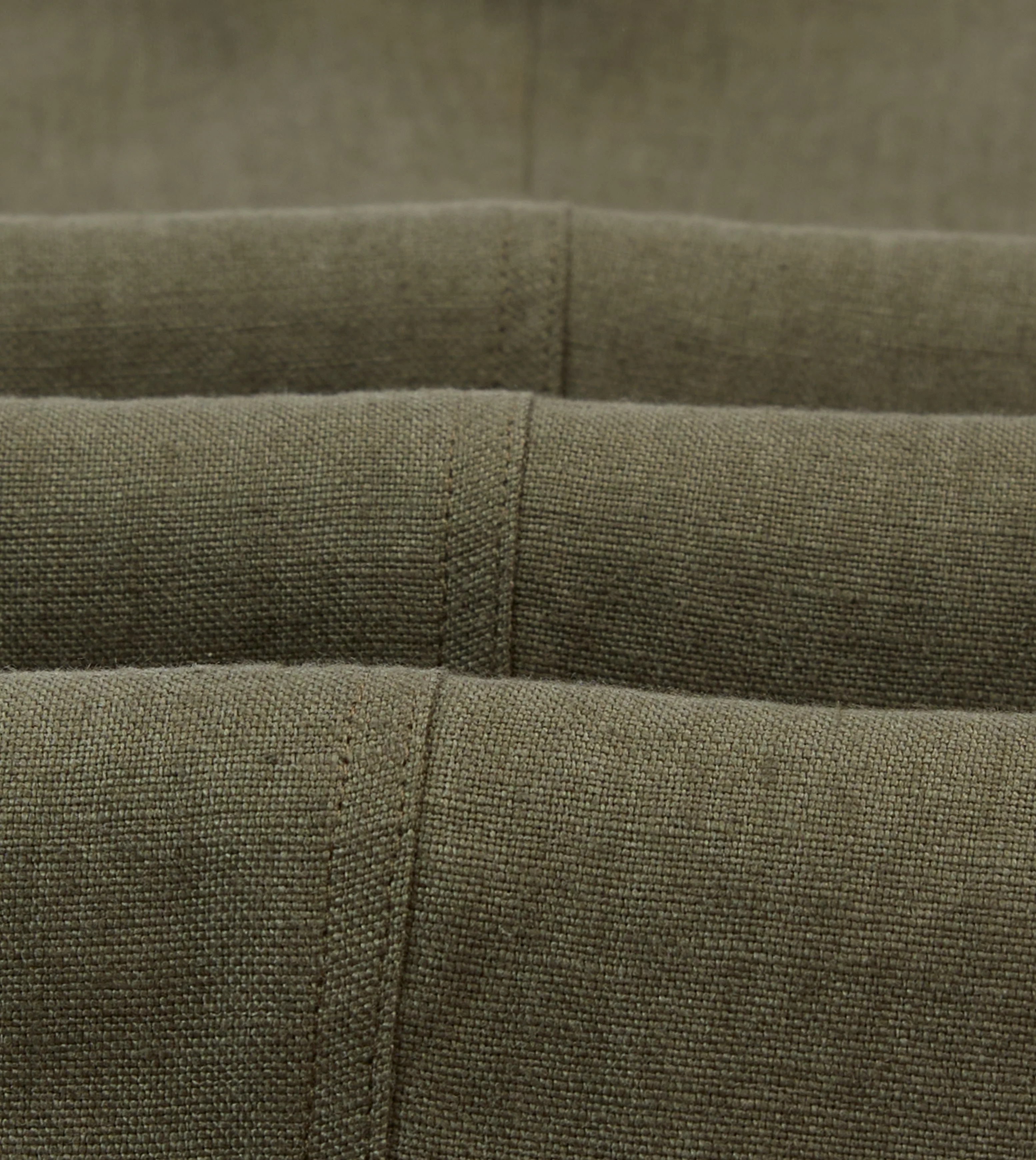 Olive Antique Linen Games Trousers - Image 2