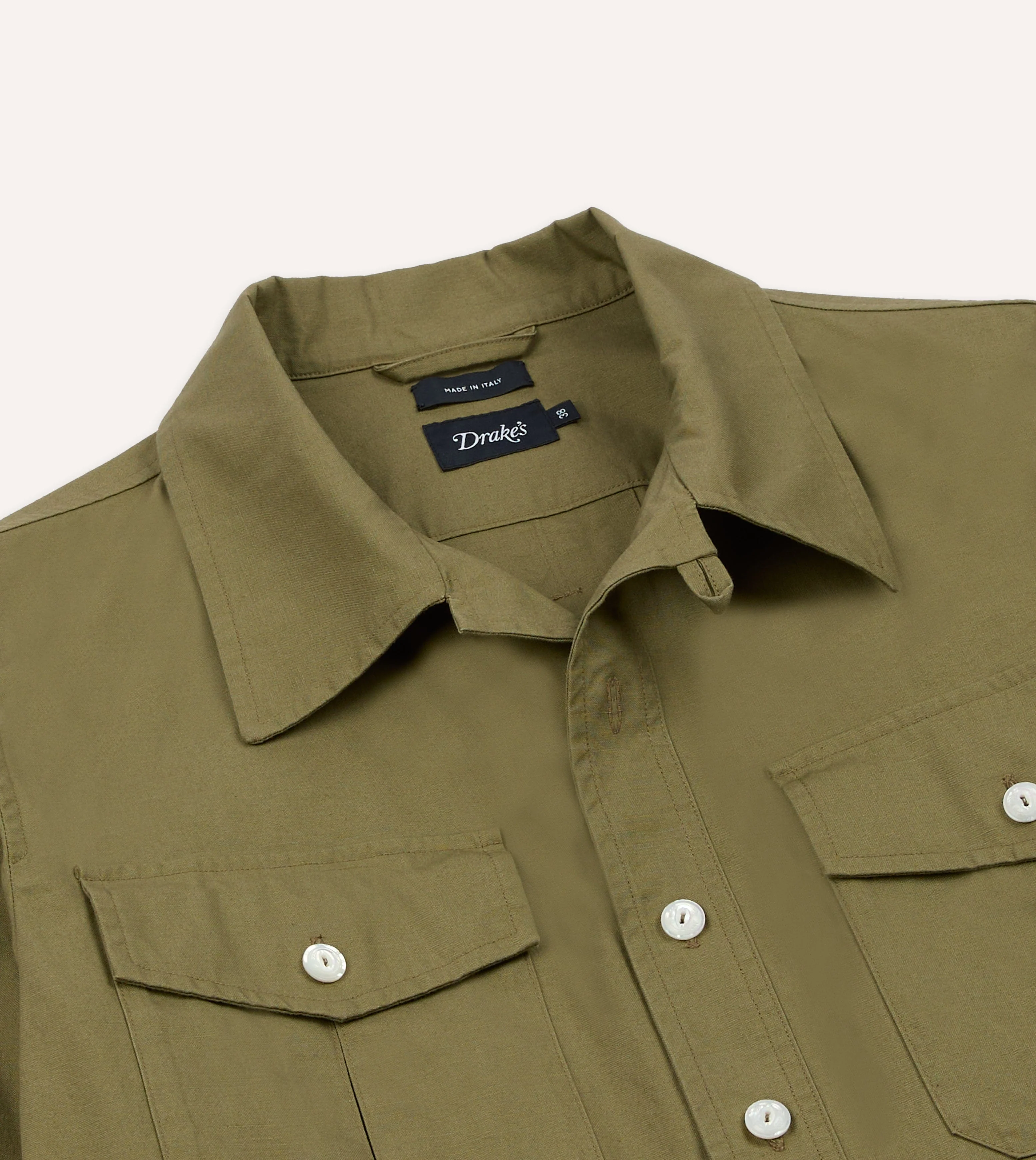 Olive Cotton Games Tunic - Image 3