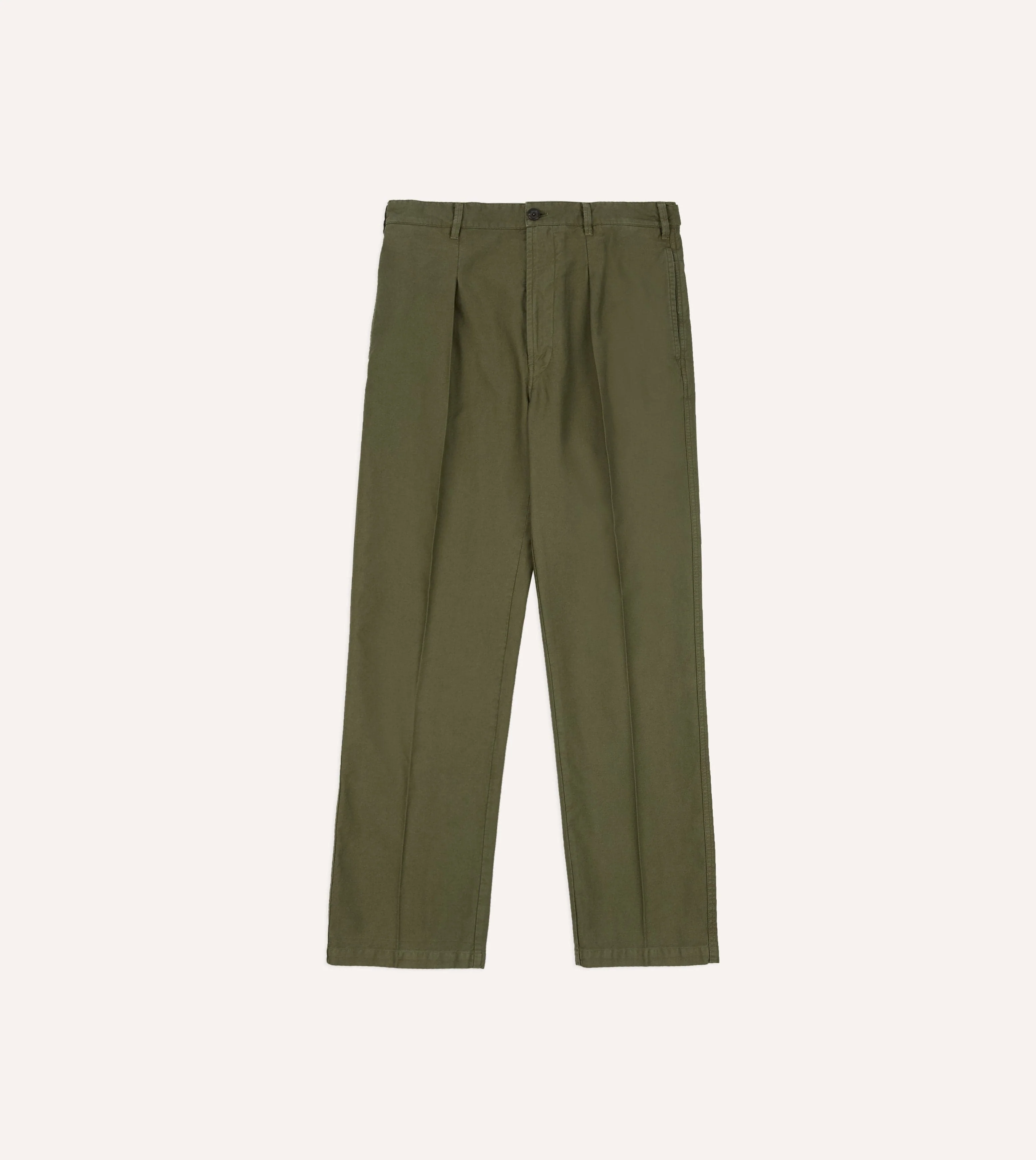 Olive Summer Moleskin Games Trouser - Image 3