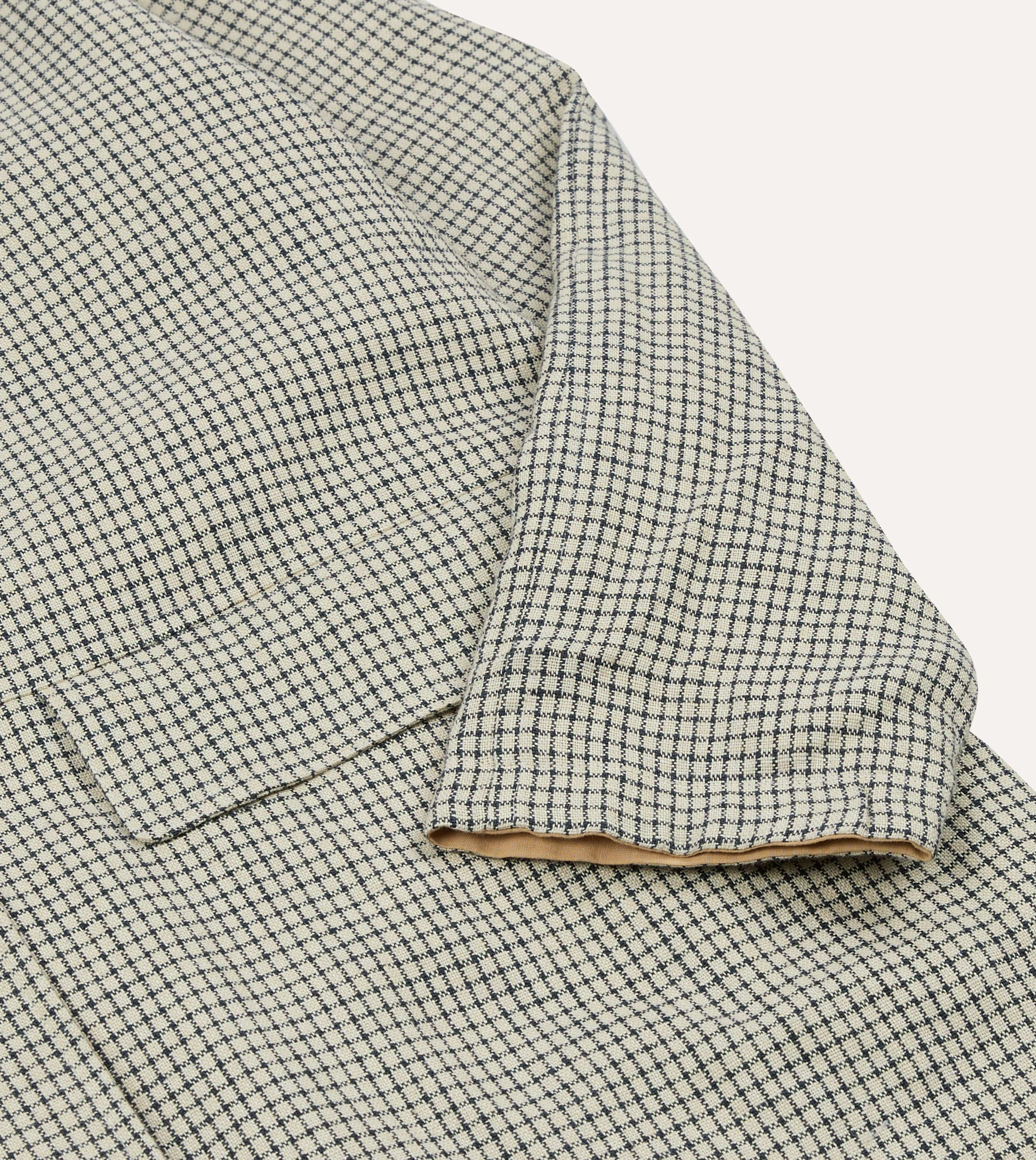 Reversible Linen–Cotton Raglan Mac - Image 15