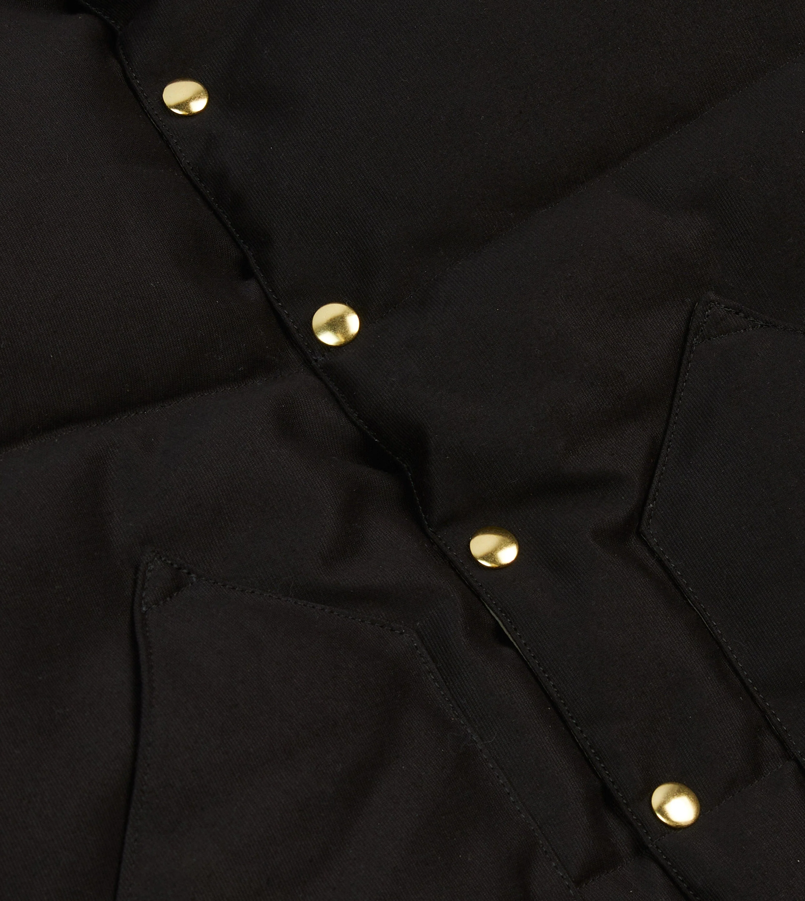Rocky Mountain Featherbed for Drake's Black Cotton Christy Down Jacket - Image 4