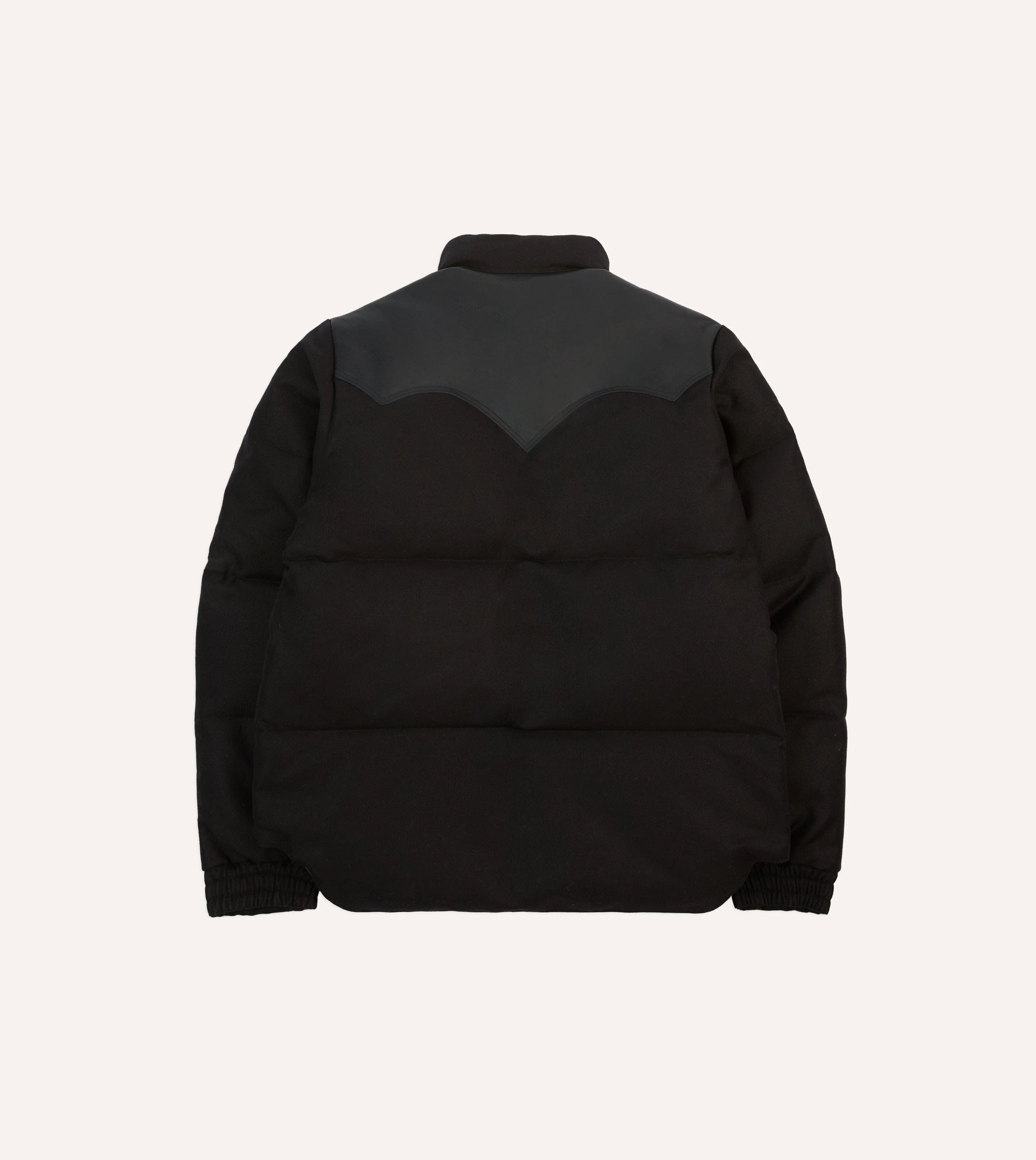 Rocky Mountain Featherbed for Drake's Black Cotton Christy Down Jacket - Image 8