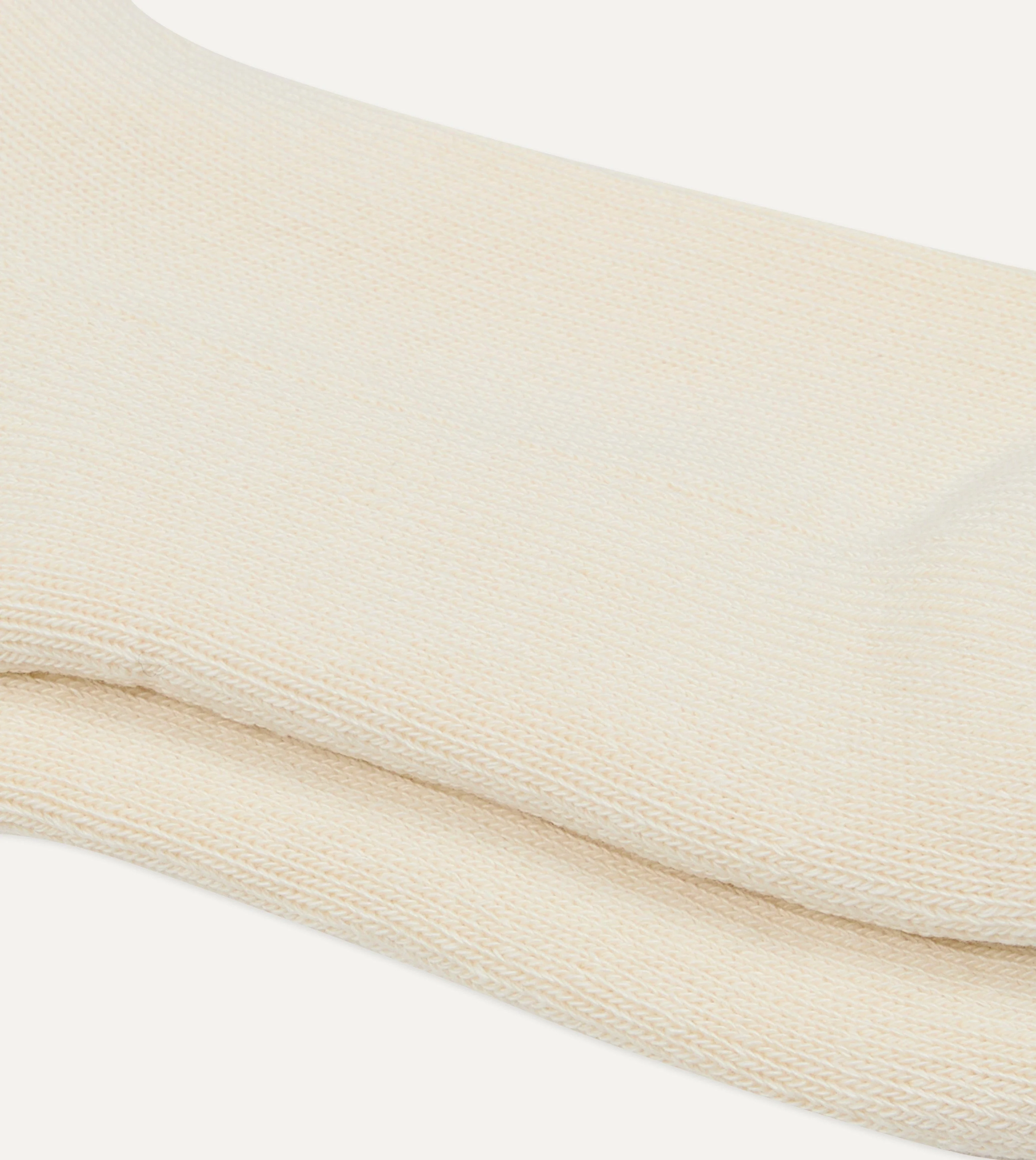 RoToTo Green and Grey Cotton Crew Socks - Image 2