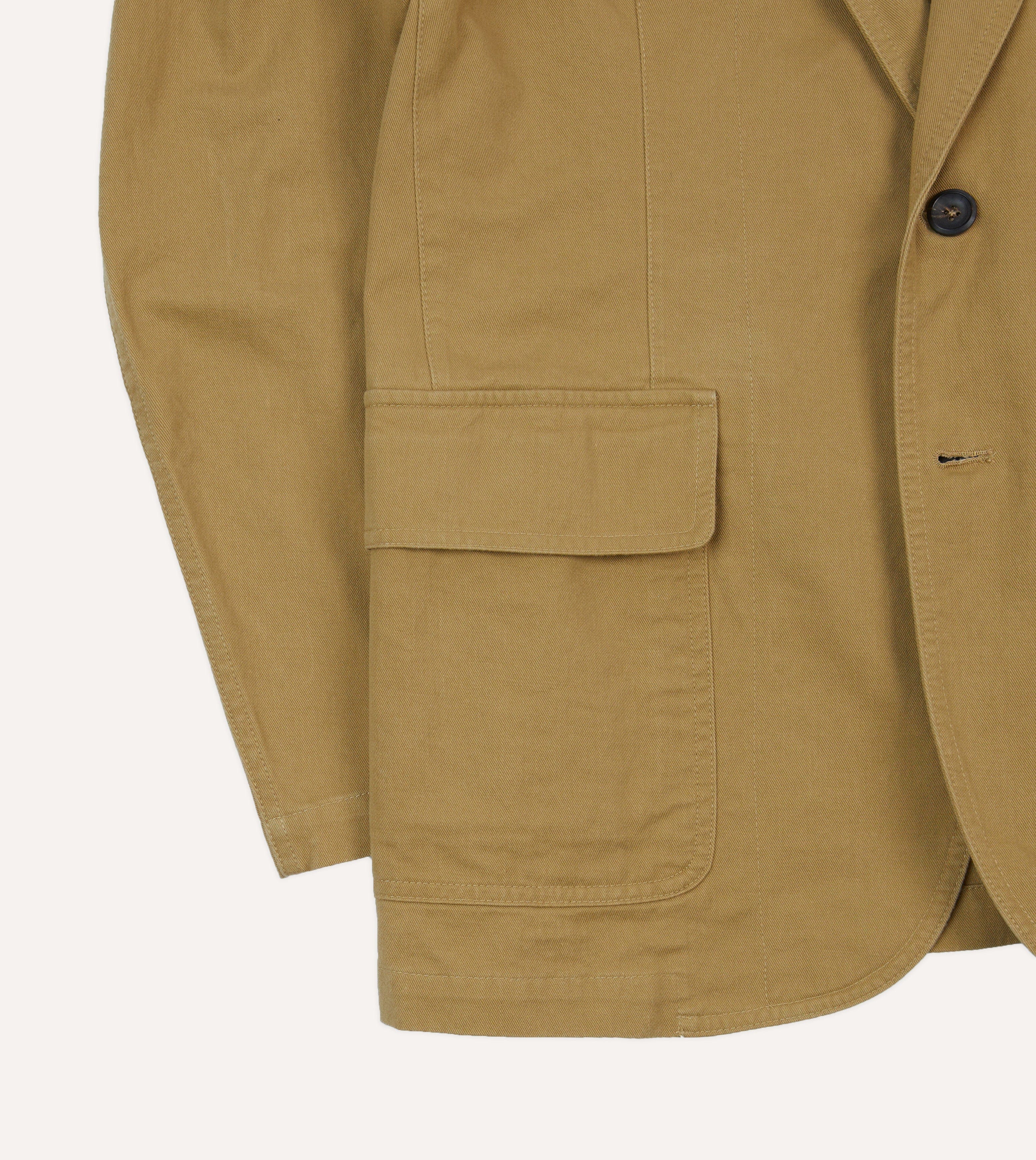 Sand Vintage Wash Cotton Games Blazer Mk. I - Image 6