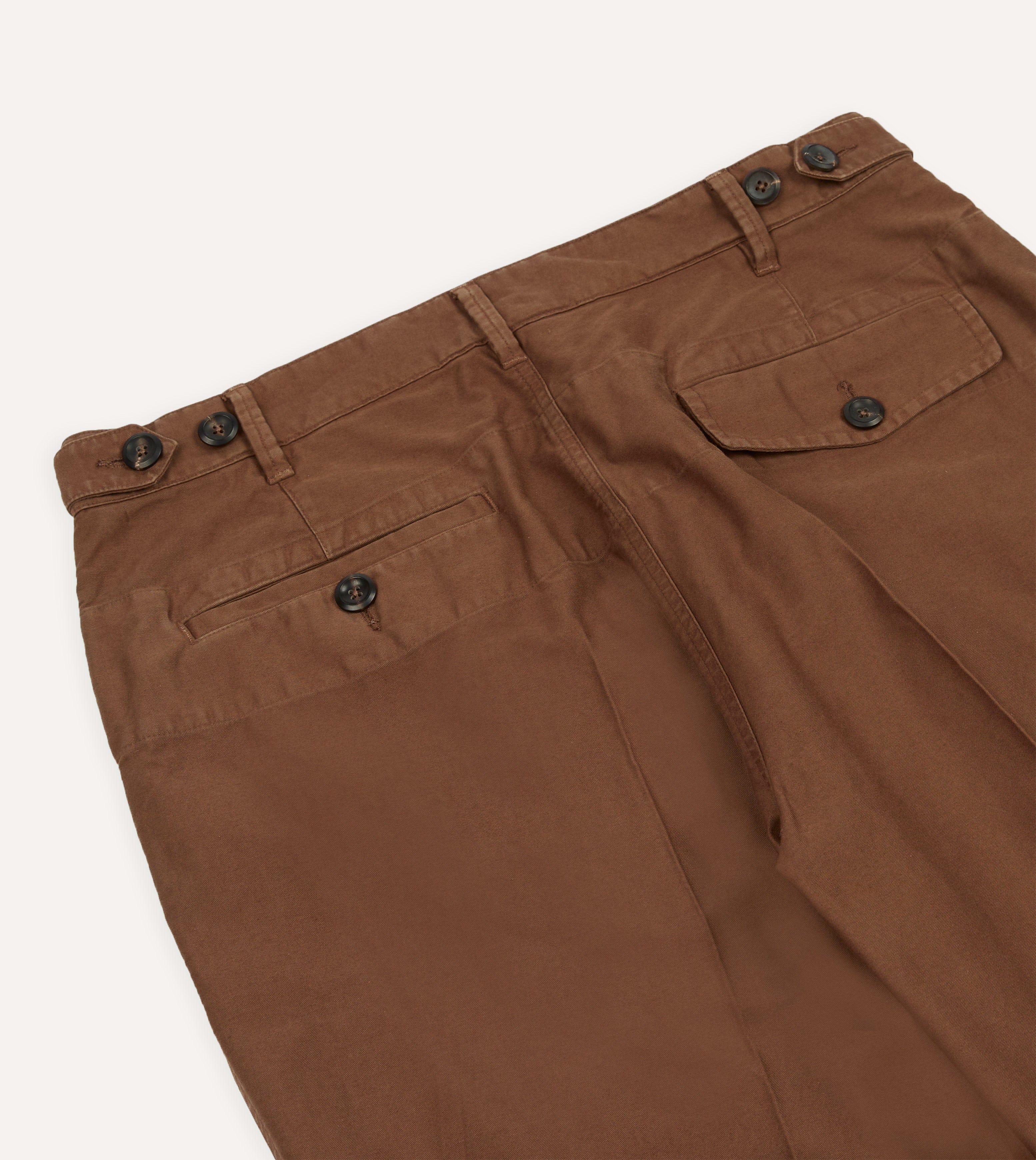 Tobacco Summer Moleskin Games Trouser - Image 5