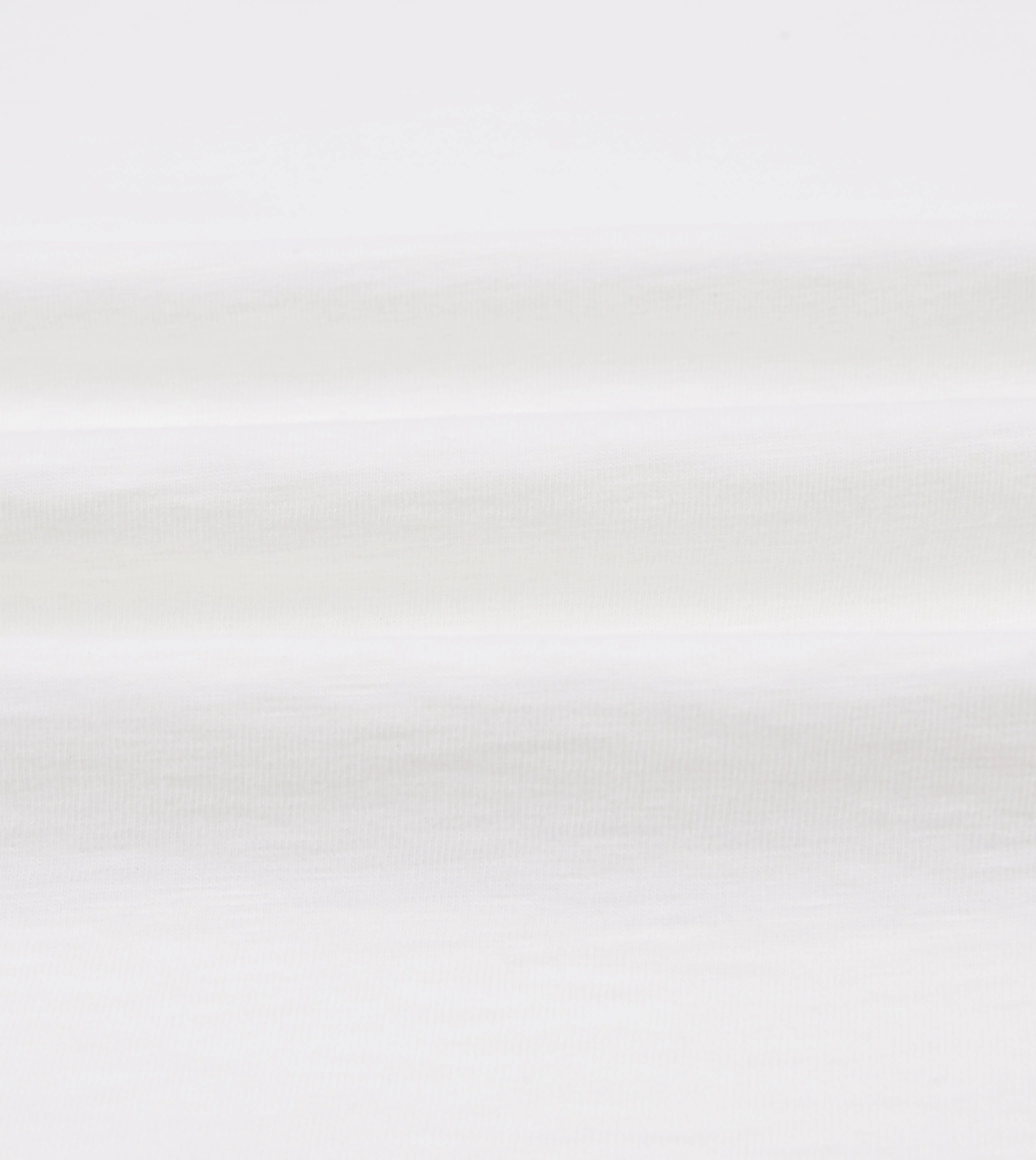 White Flamé Cotton Crew Neck Hiking T-Shirt - Image 2