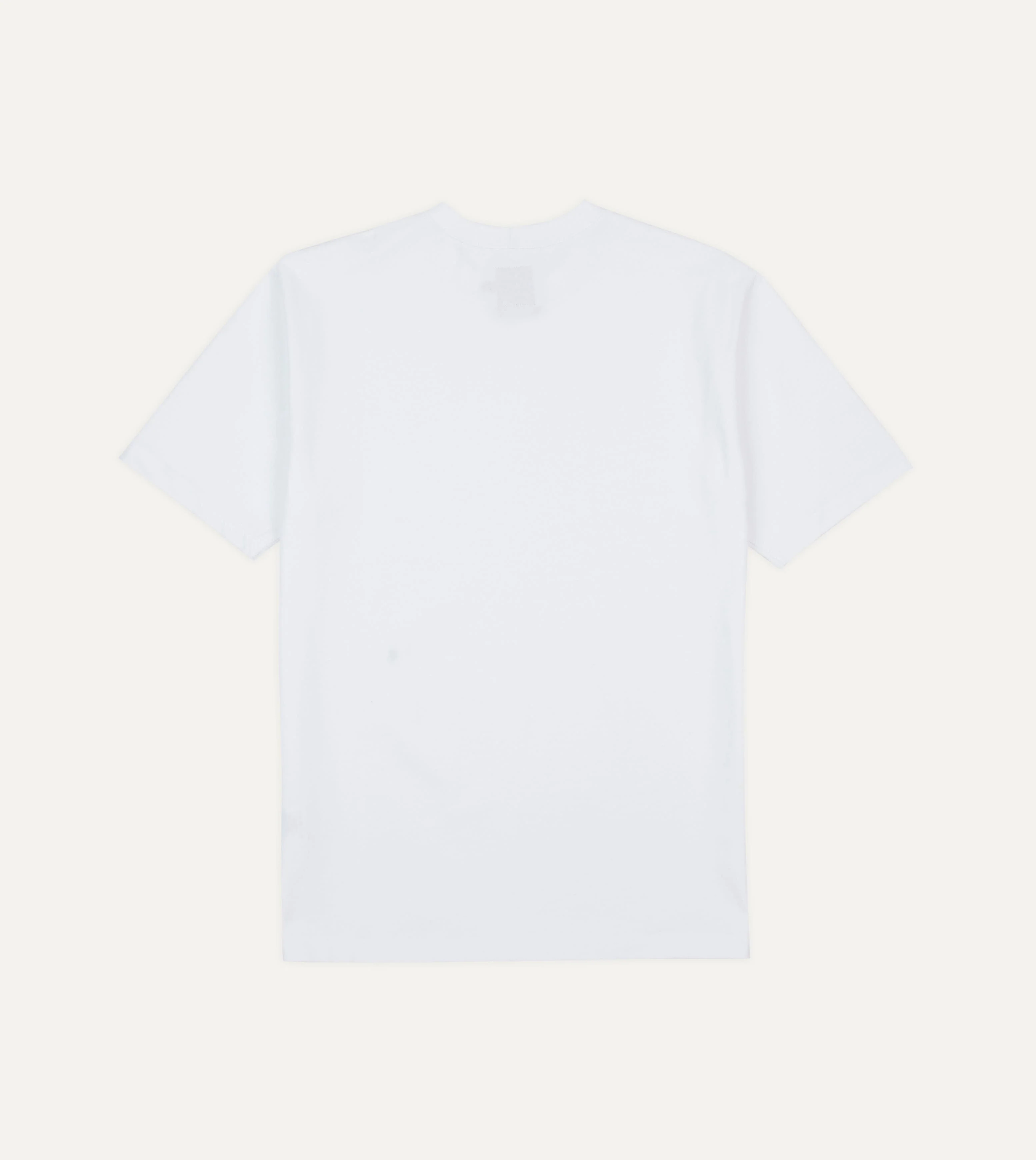 White Horseshoe Embroidered Crew Neck Hiking T-Shirt - Image 5