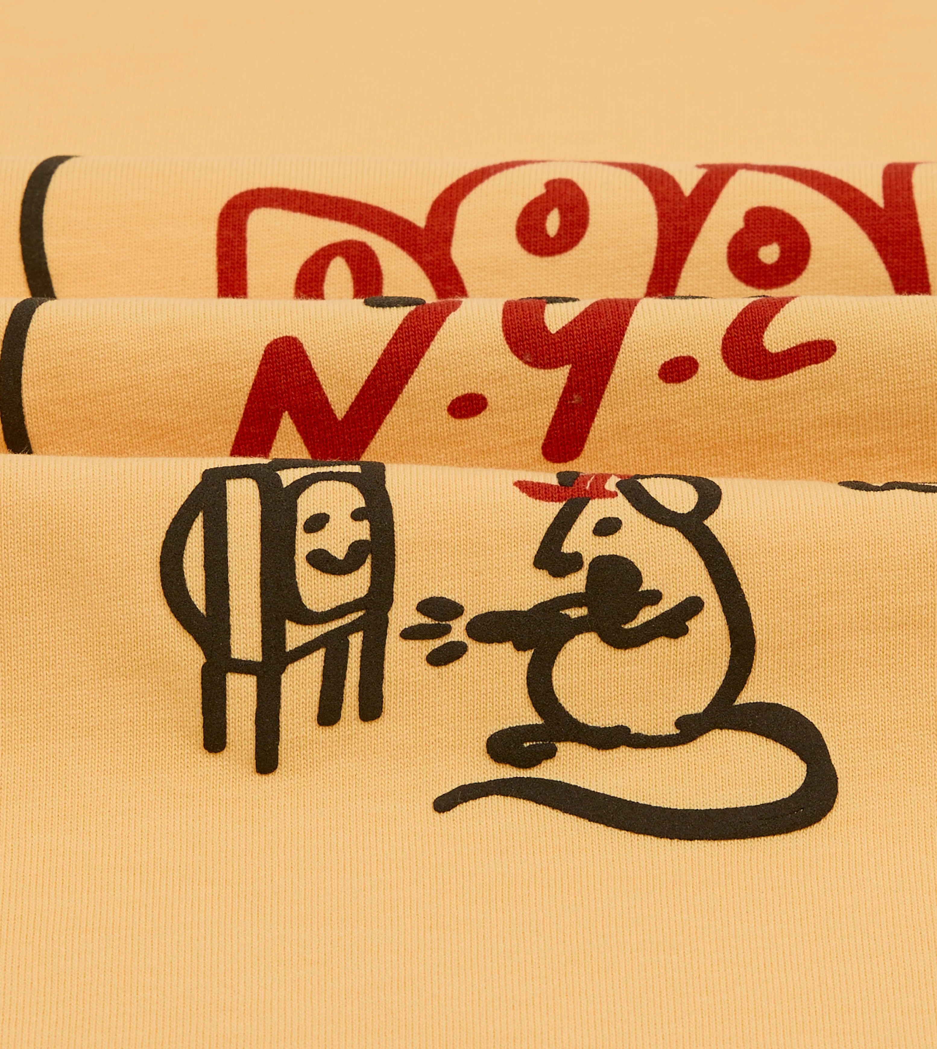 Yellow 'Tribeca' Print Short-Sleeve Hiking T-Shirt - Image 2