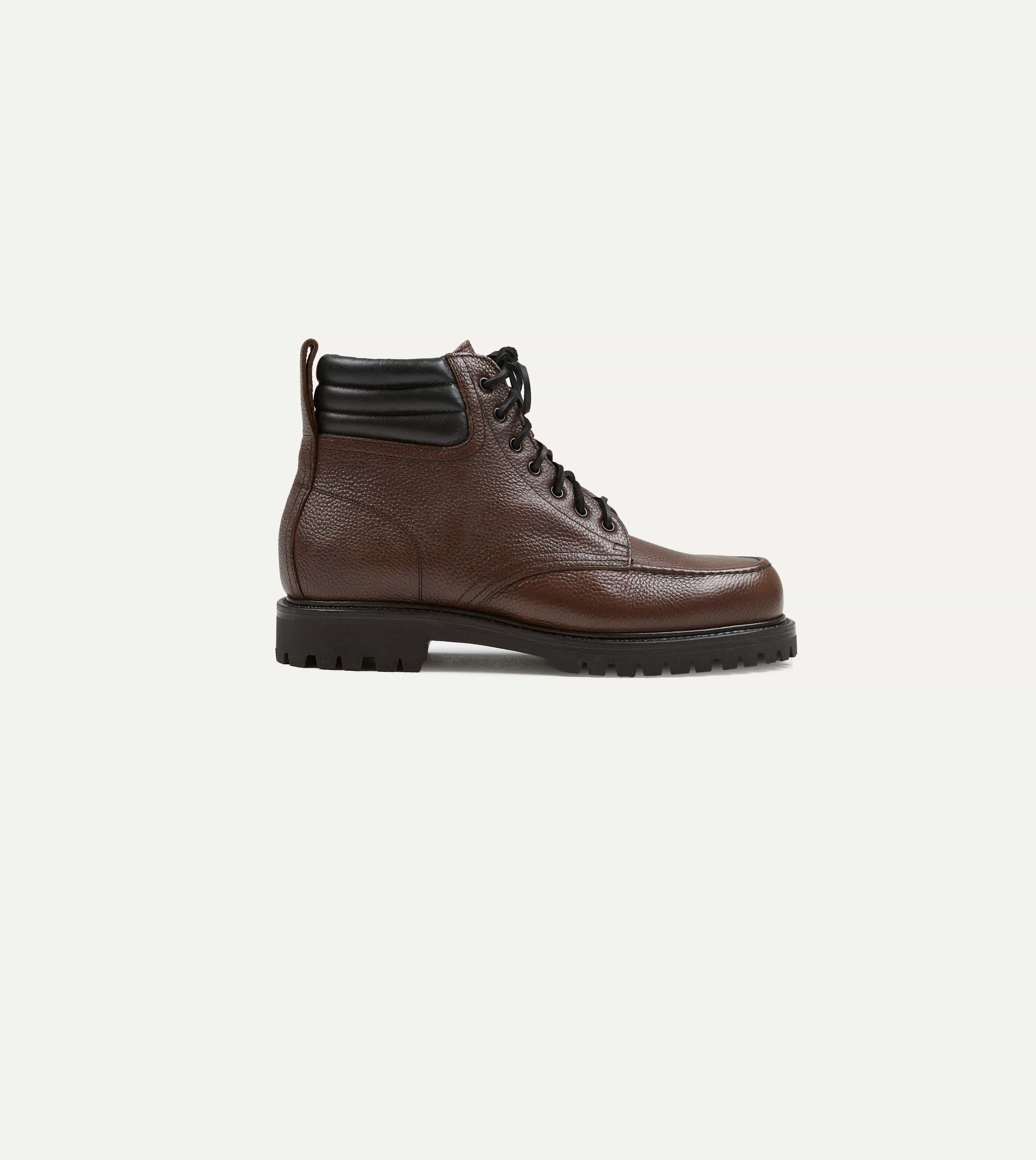 Yuketen Salvia Brown Leather Boots - Image 6